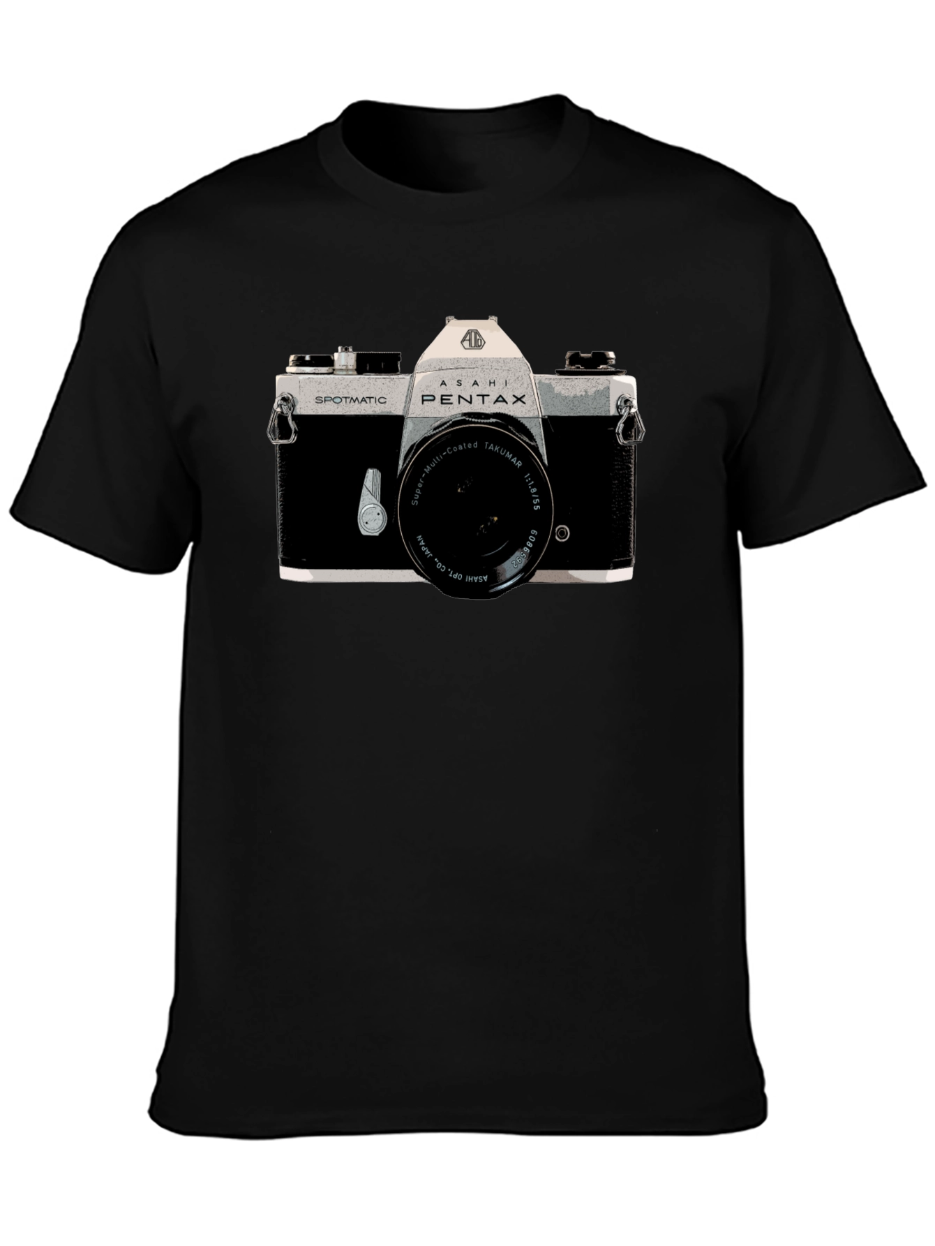 Vintage Camera Graphic T-Shirt - Classic Photography Tee