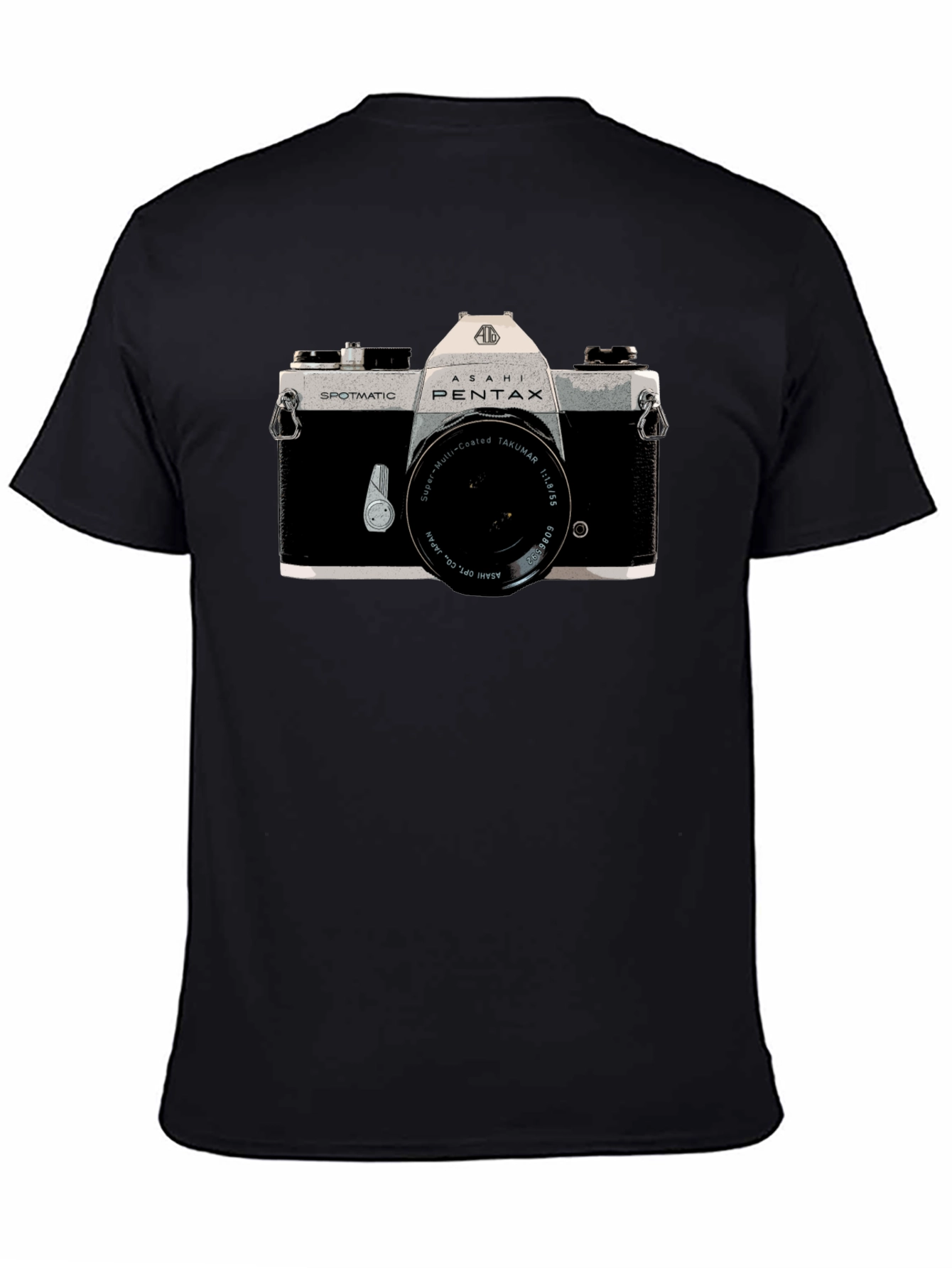 Vintage Camera Graphic T-Shirt - Classic Photography Tee