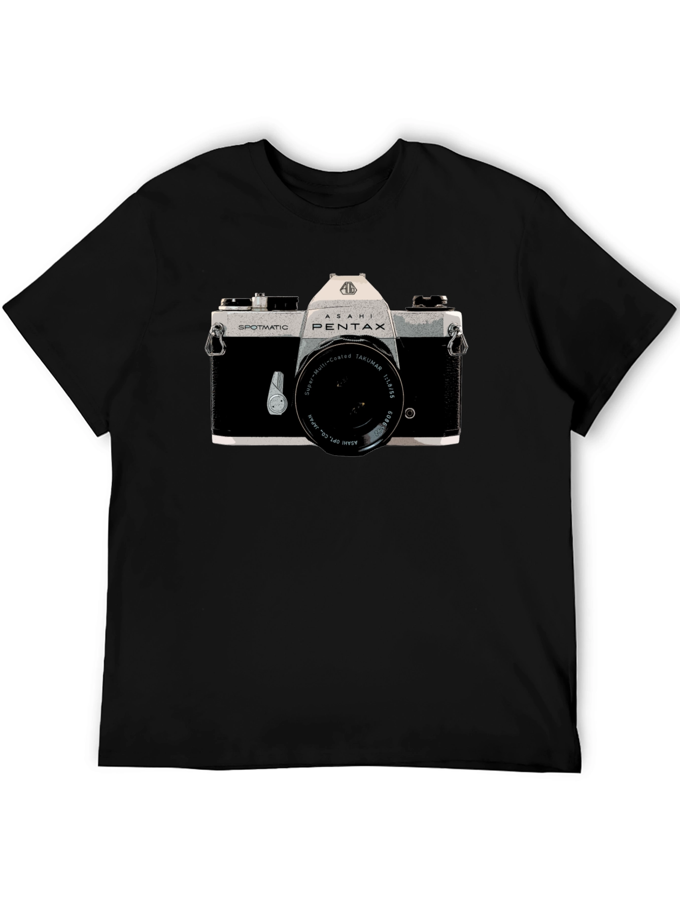 Vintage Camera Graphic T-Shirt - Classic Photography Tee