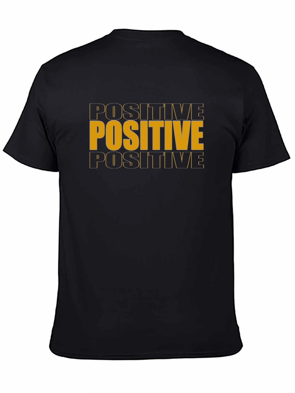 Positive Graphic Tee - Bold Statement Shirt
