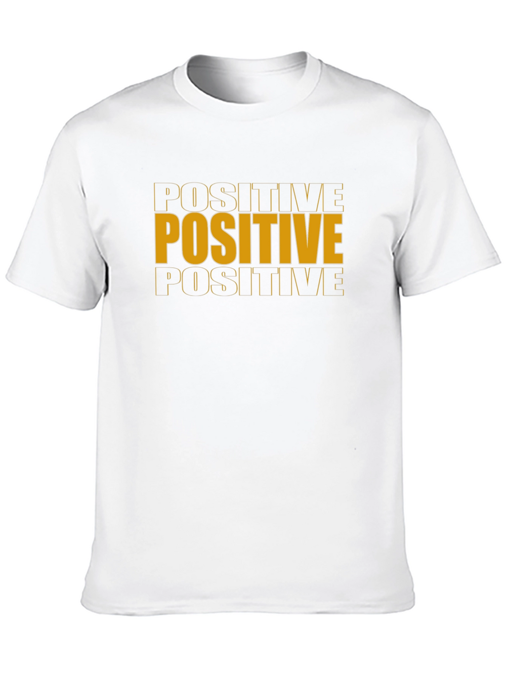 Positive Graphic Tee - Bold Statement Shirt