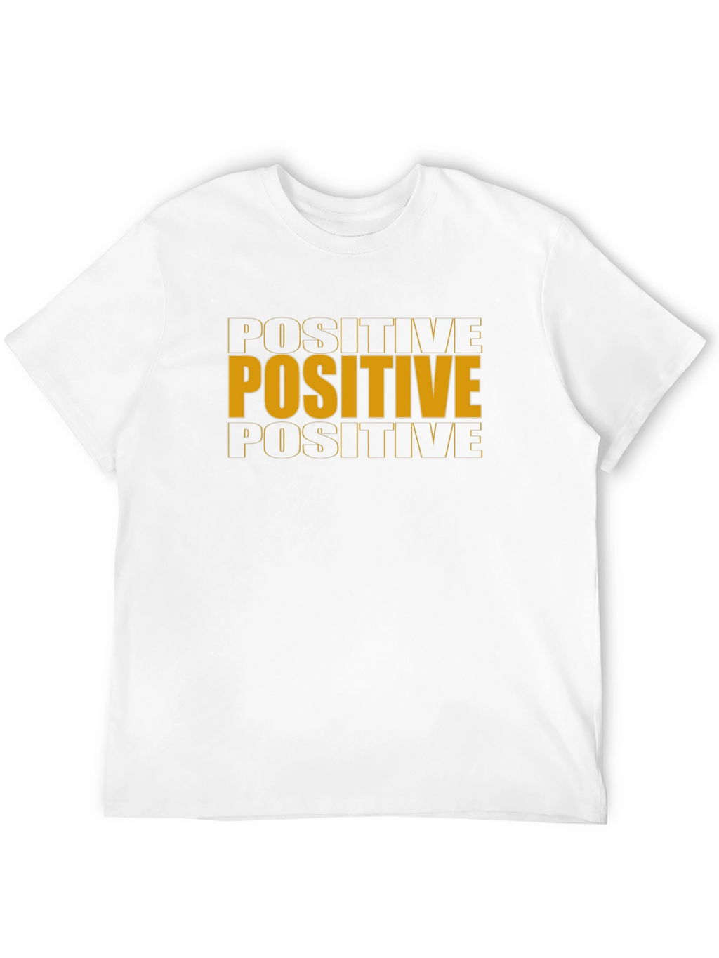 Positive Graphic Tee - Bold Statement Shirt