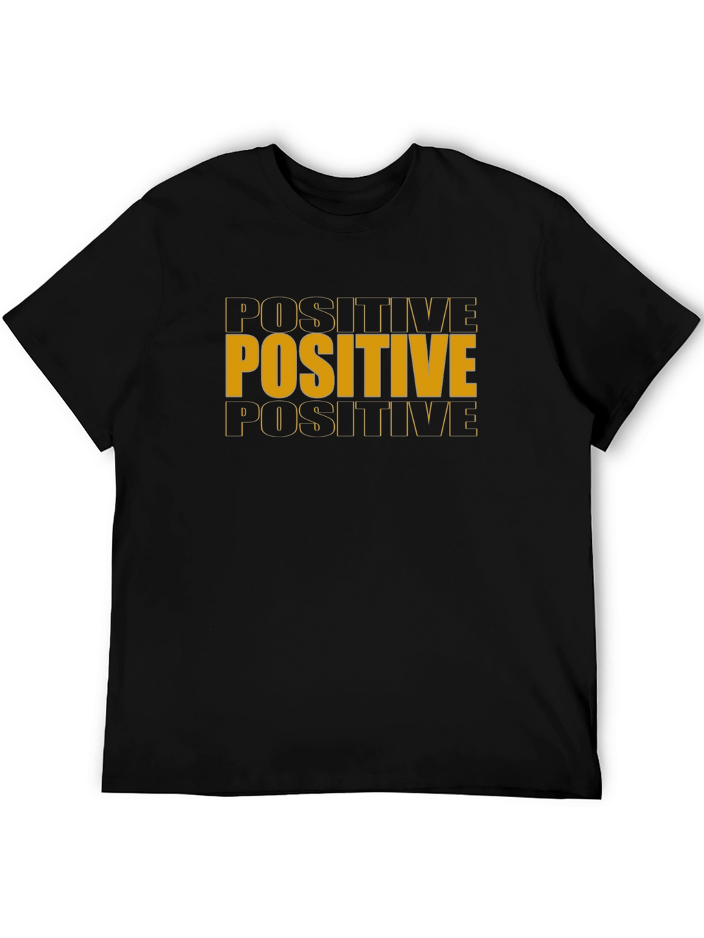 Positive Graphic Tee - Bold Statement Shirt