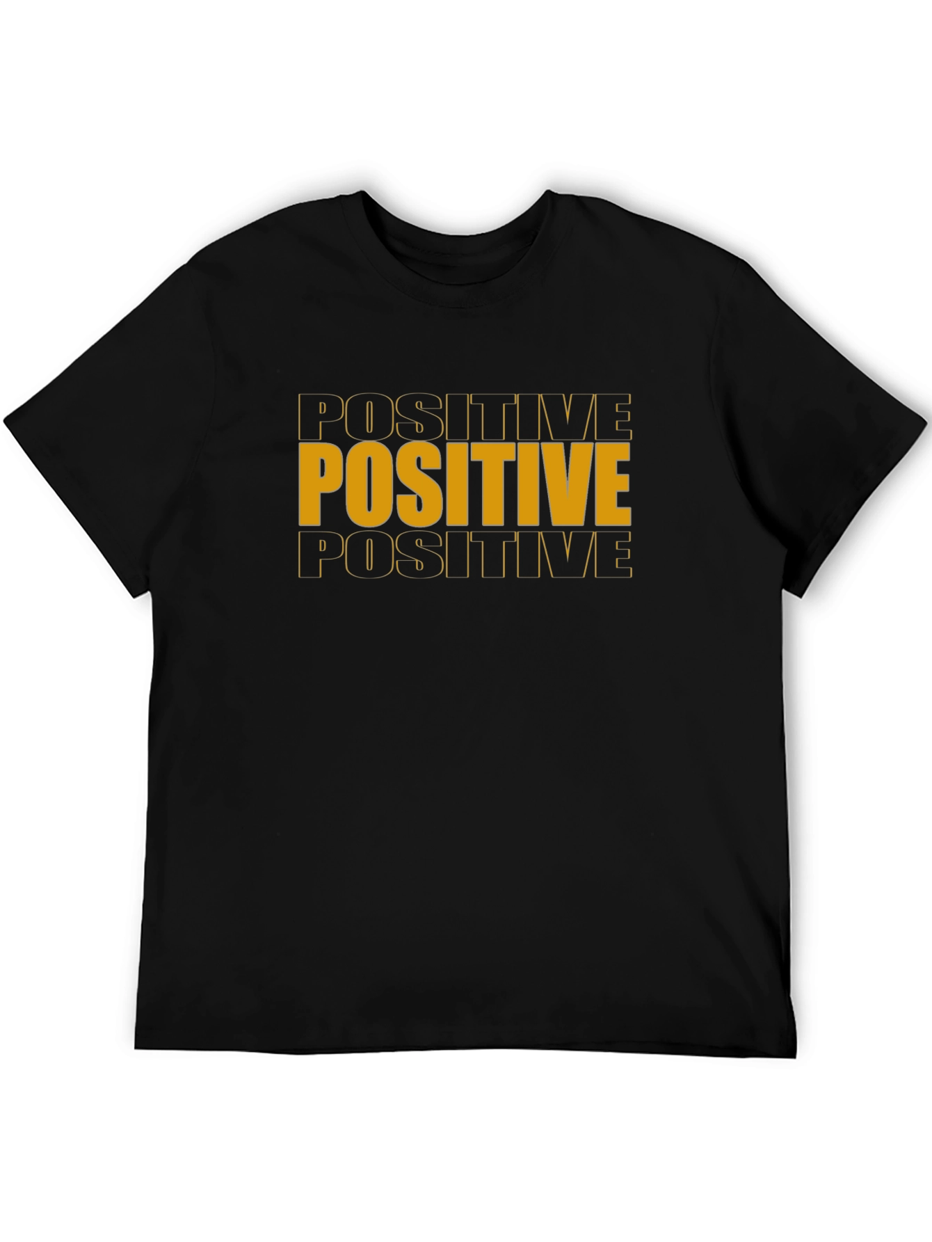 Positive Graphic Tee - Bold Statement Shirt