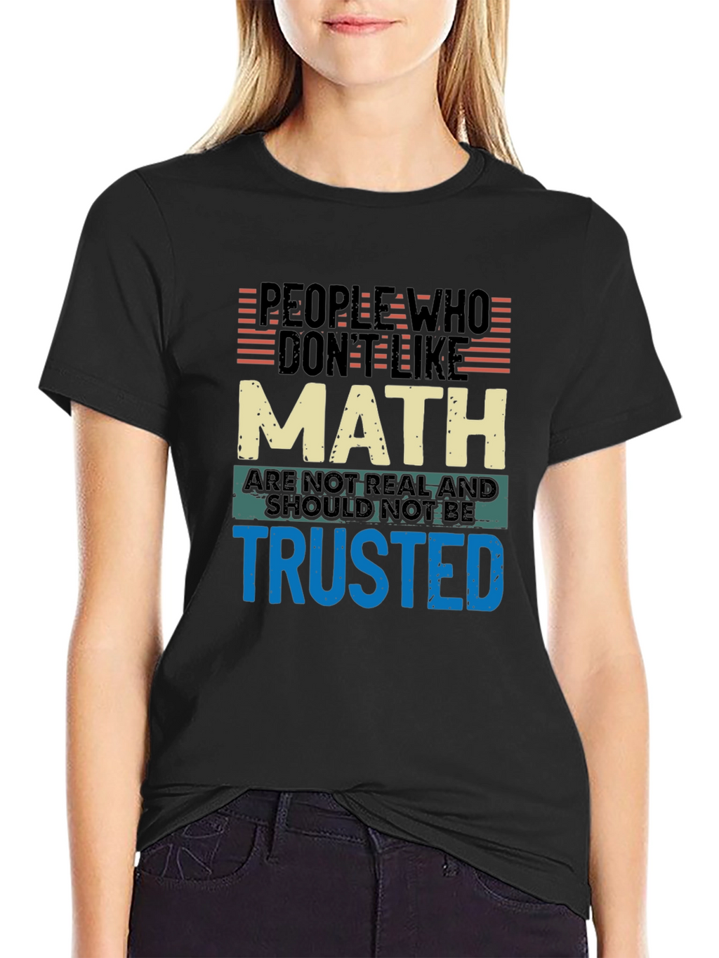 Math Humor T-Shirt: People Who Dont Like Math
