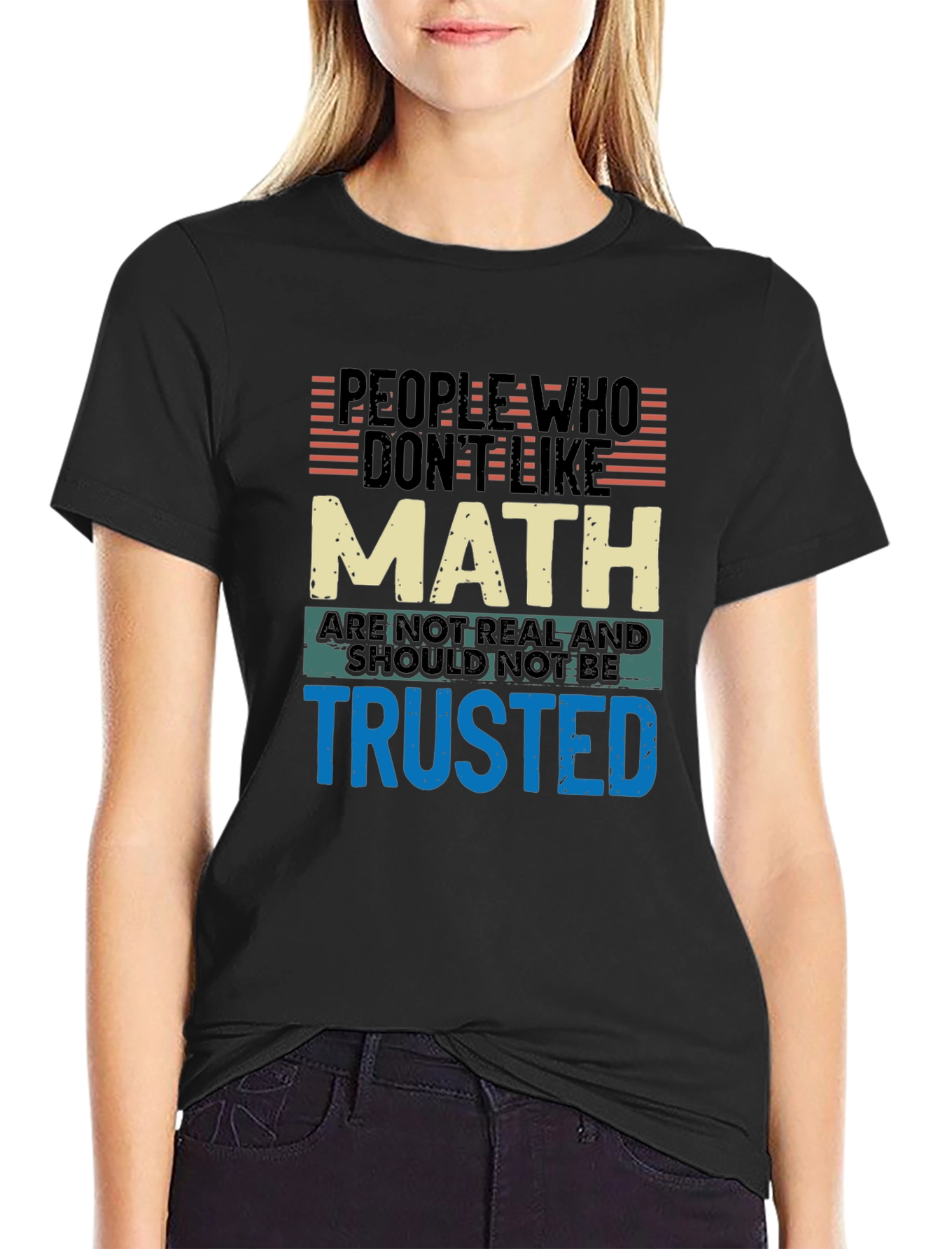 Math Humor T-Shirt: People Who Dont Like Math