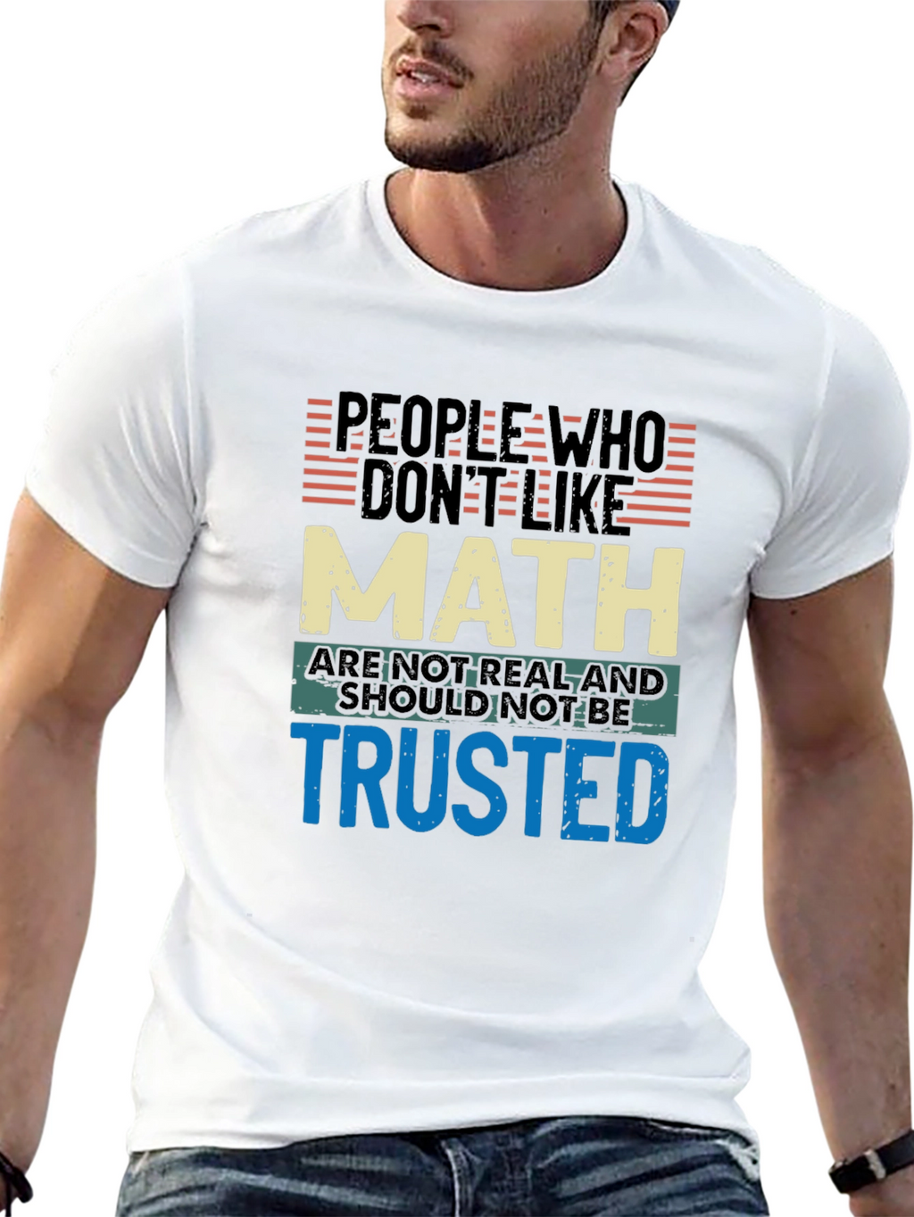 Math Humor T-Shirt: People Who Dont Like Math