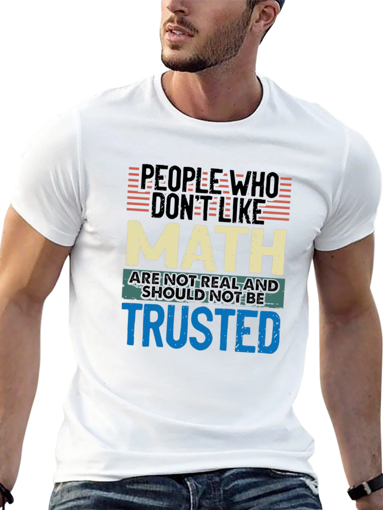 Math Humor T-Shirt: People Who Dont Like Math
