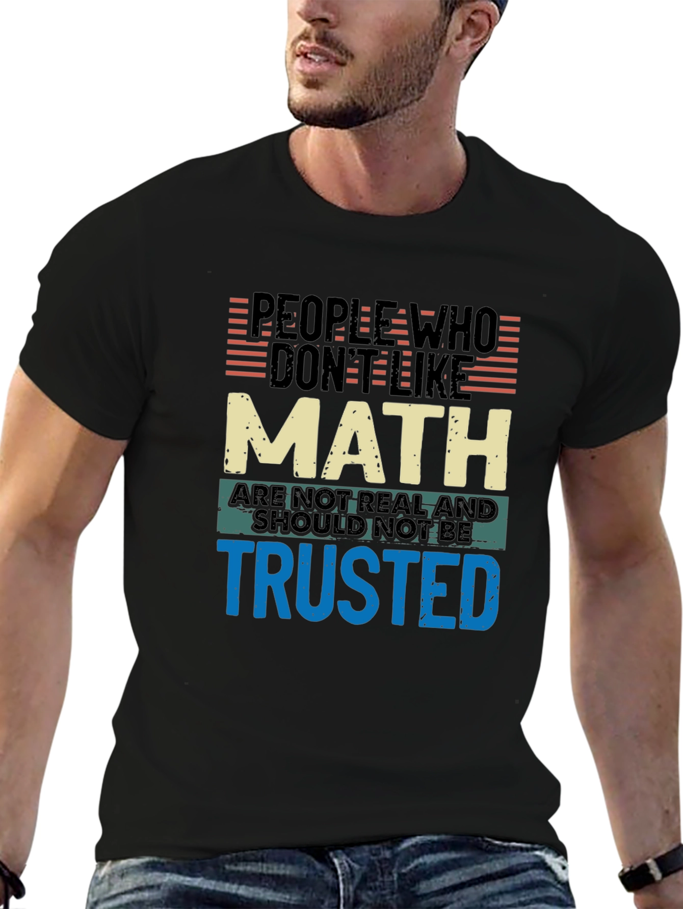 Math Humor T-Shirt: People Who Dont Like Math