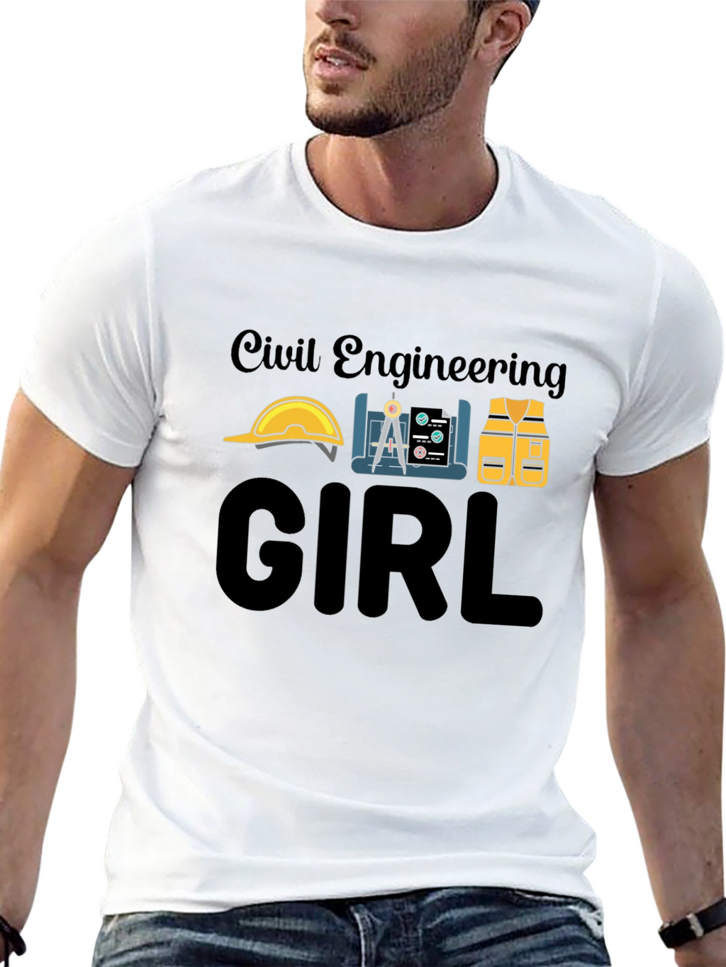 Civil Engineering Girl T-Shirt