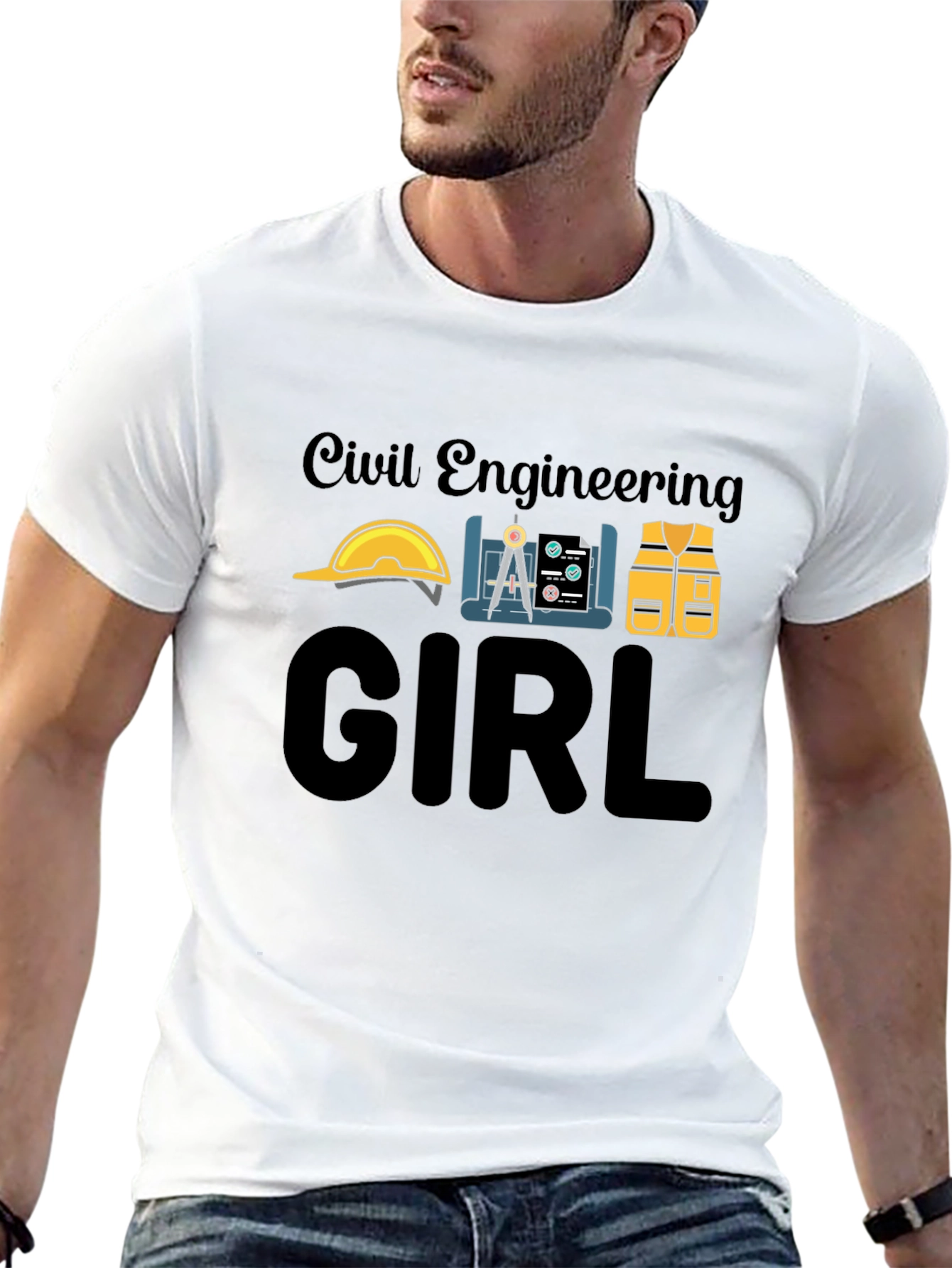 Civil Engineering Girl T-Shirt