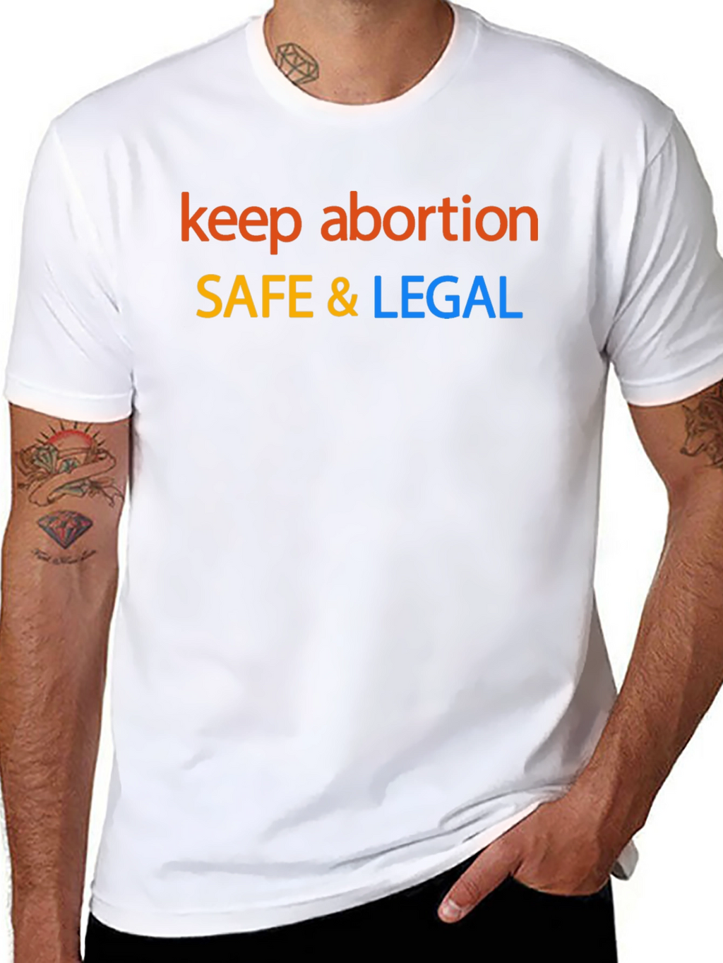 Keep Abortion Safe & Legal Graphic Tee