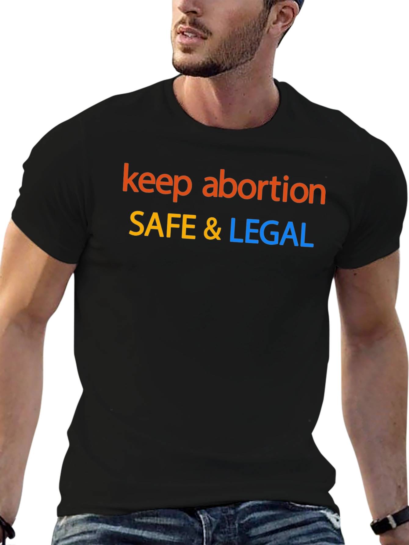 Keep Abortion Safe & Legal Graphic Tee