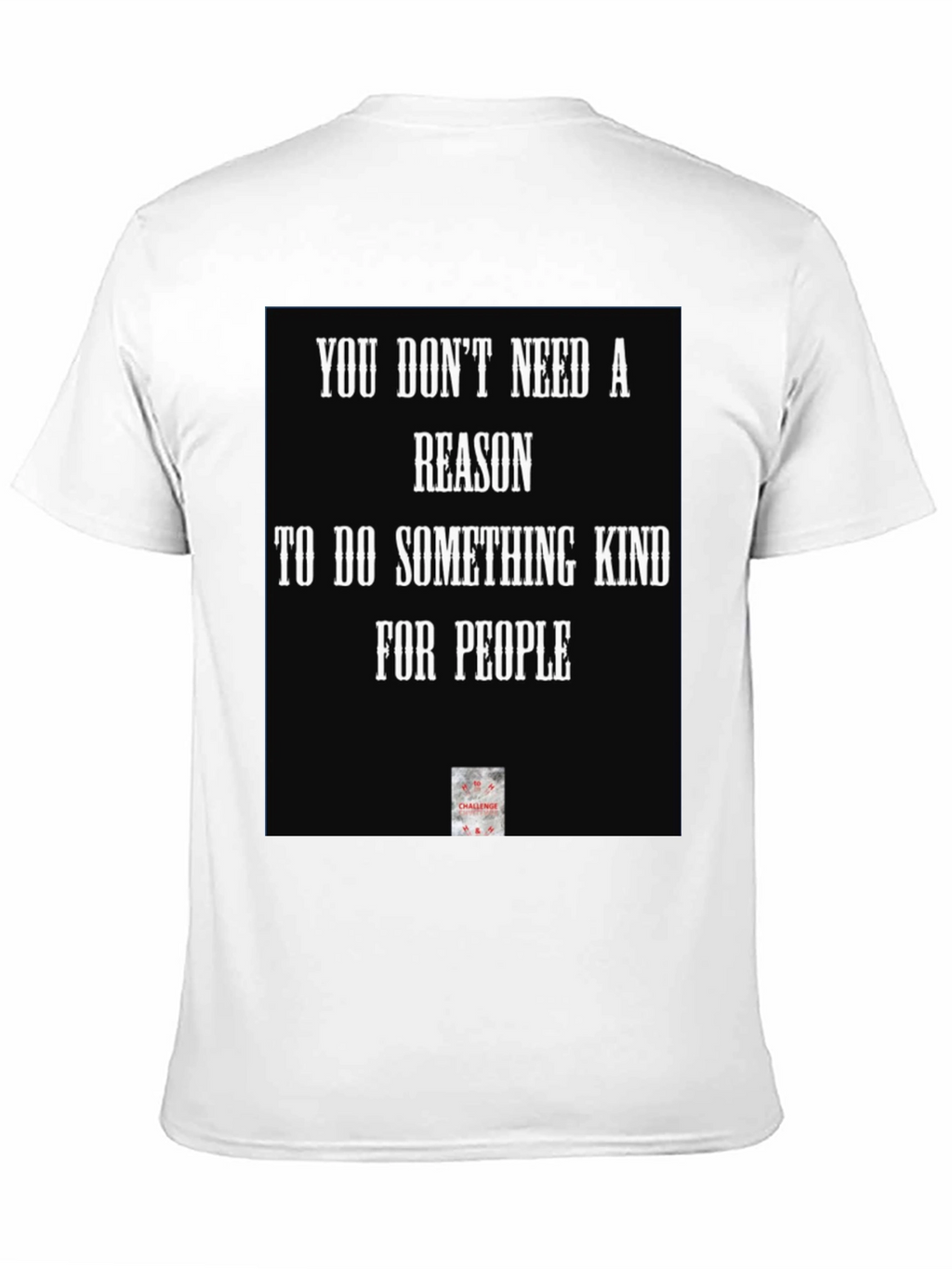 Kindness Quote Black T-Shirt