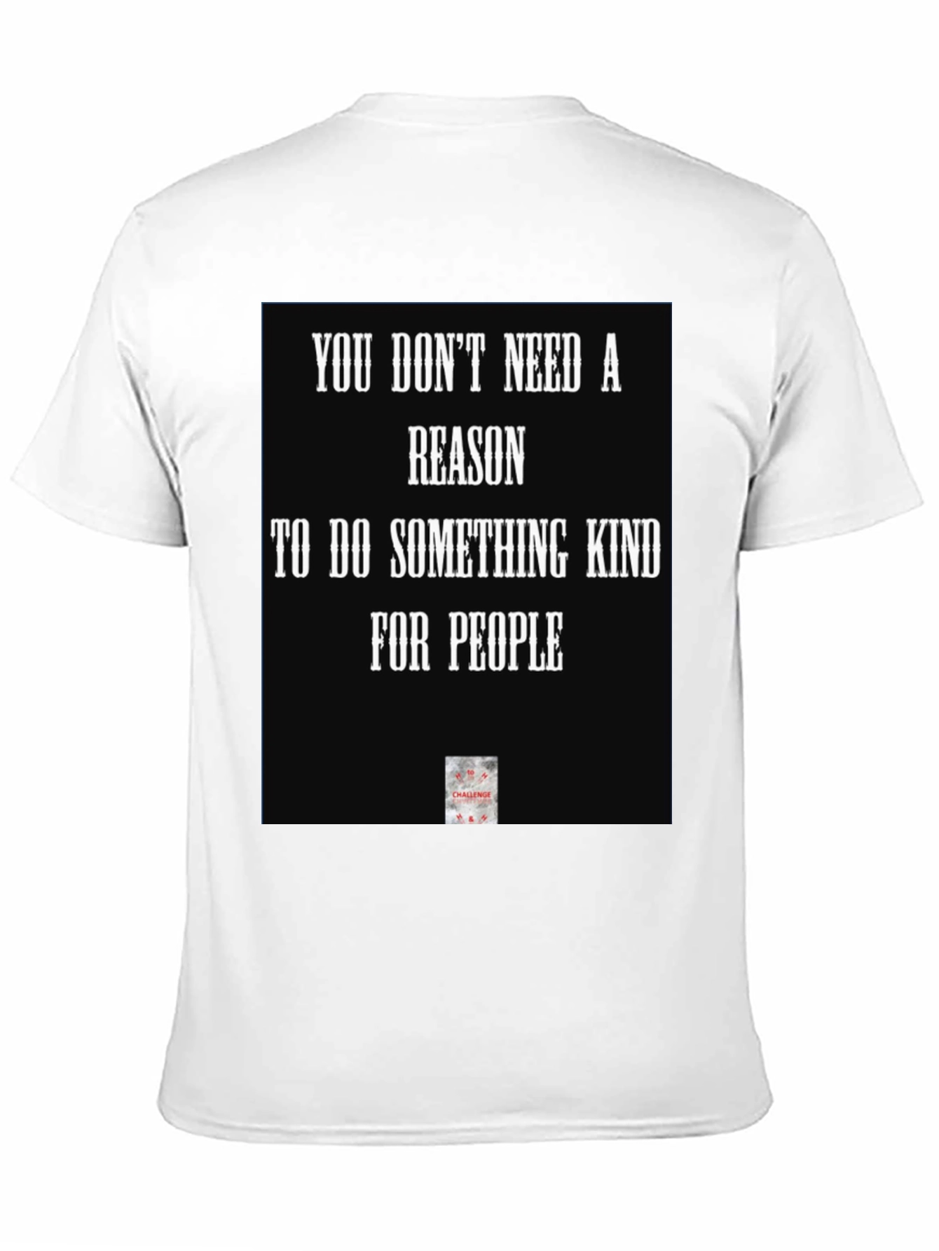 Kindness Quote Black T-Shirt