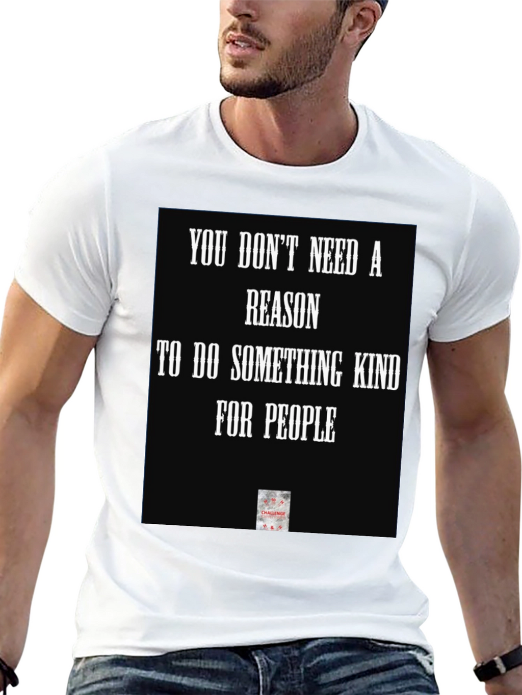 Kindness Quote Black T-Shirt