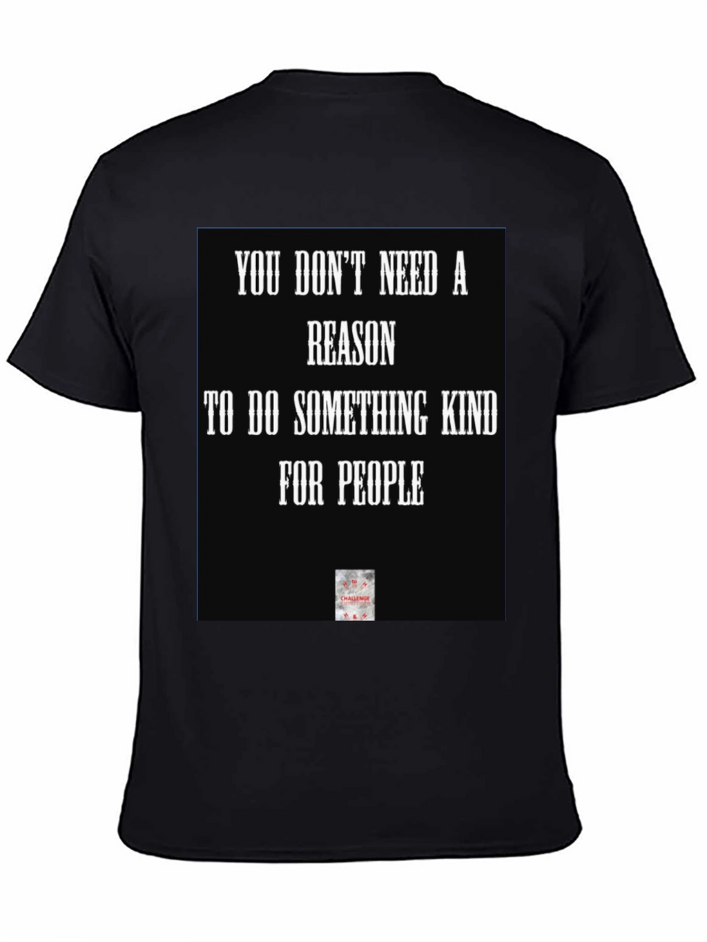 Kindness Quote Black T-Shirt