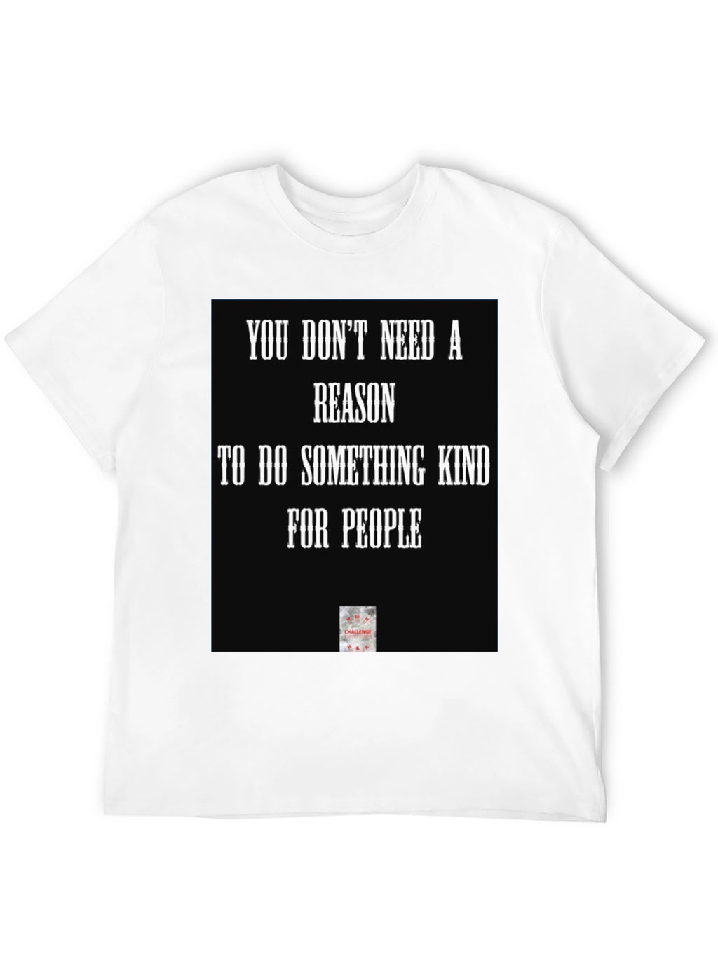 Kindness Quote Black T-Shirt