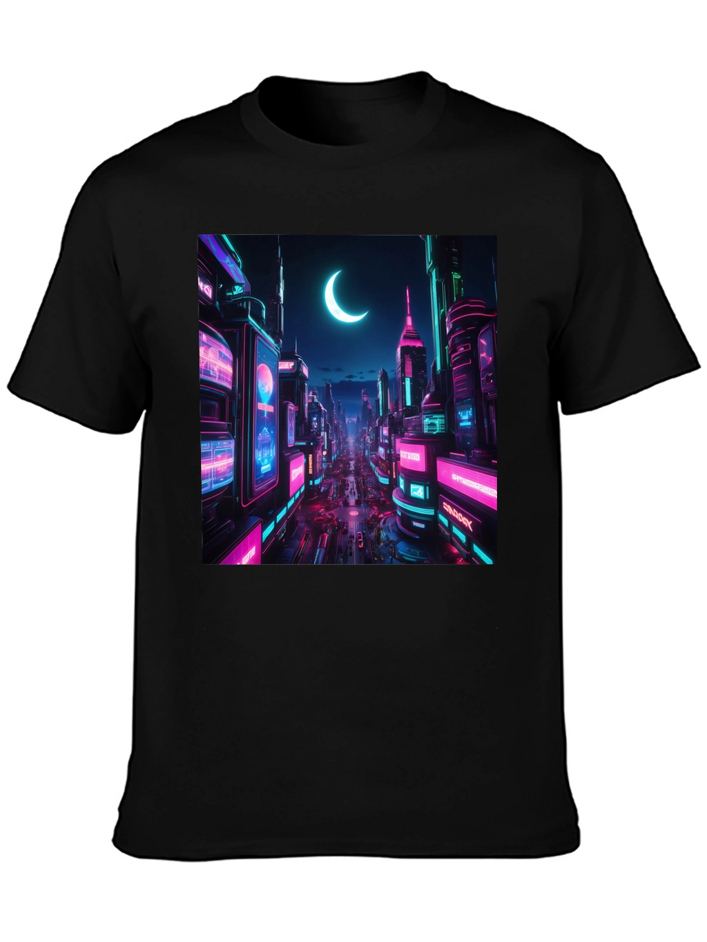 Cyberpunk City T-Shirt
