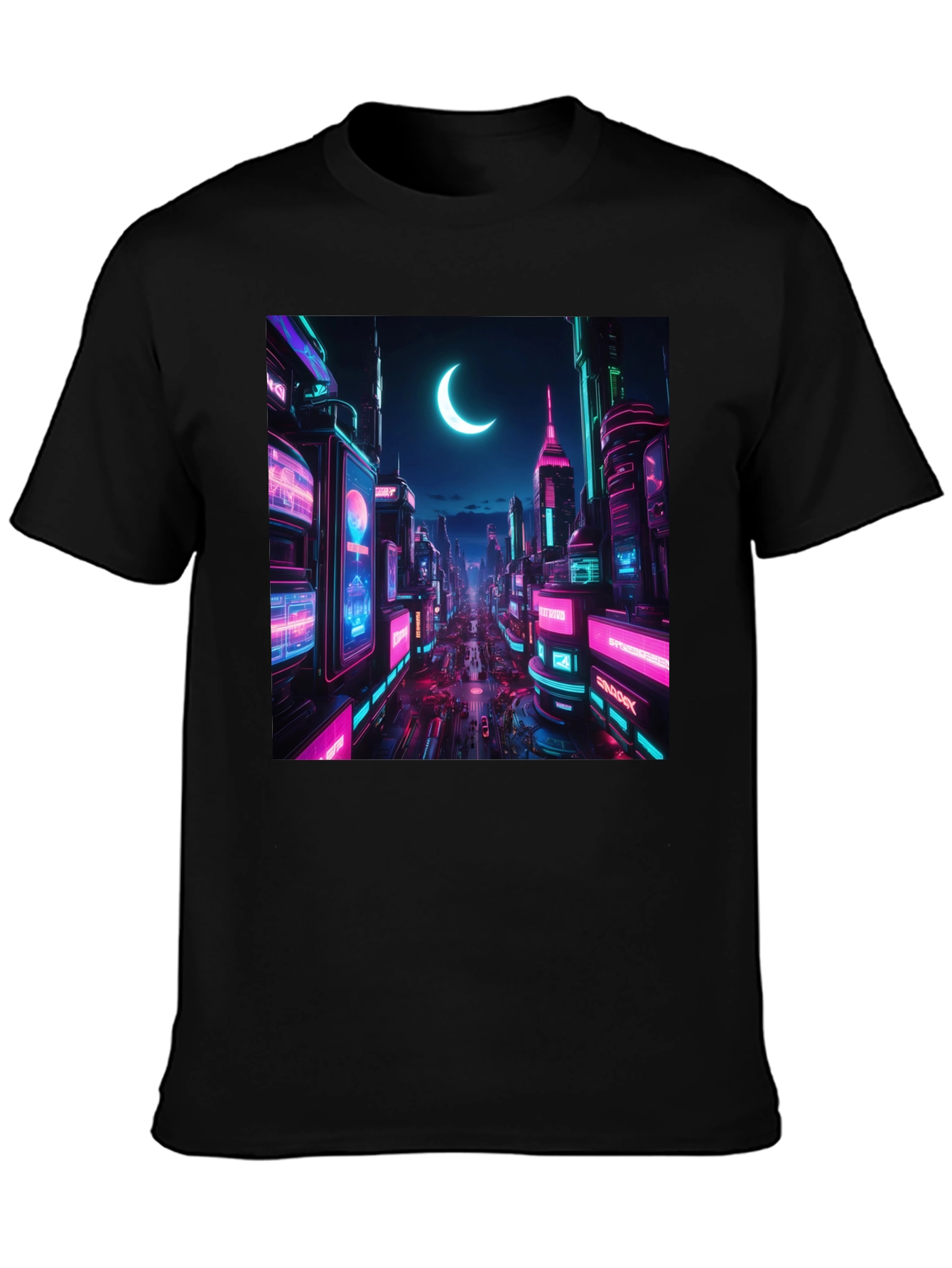 Cyberpunk City T-Shirt