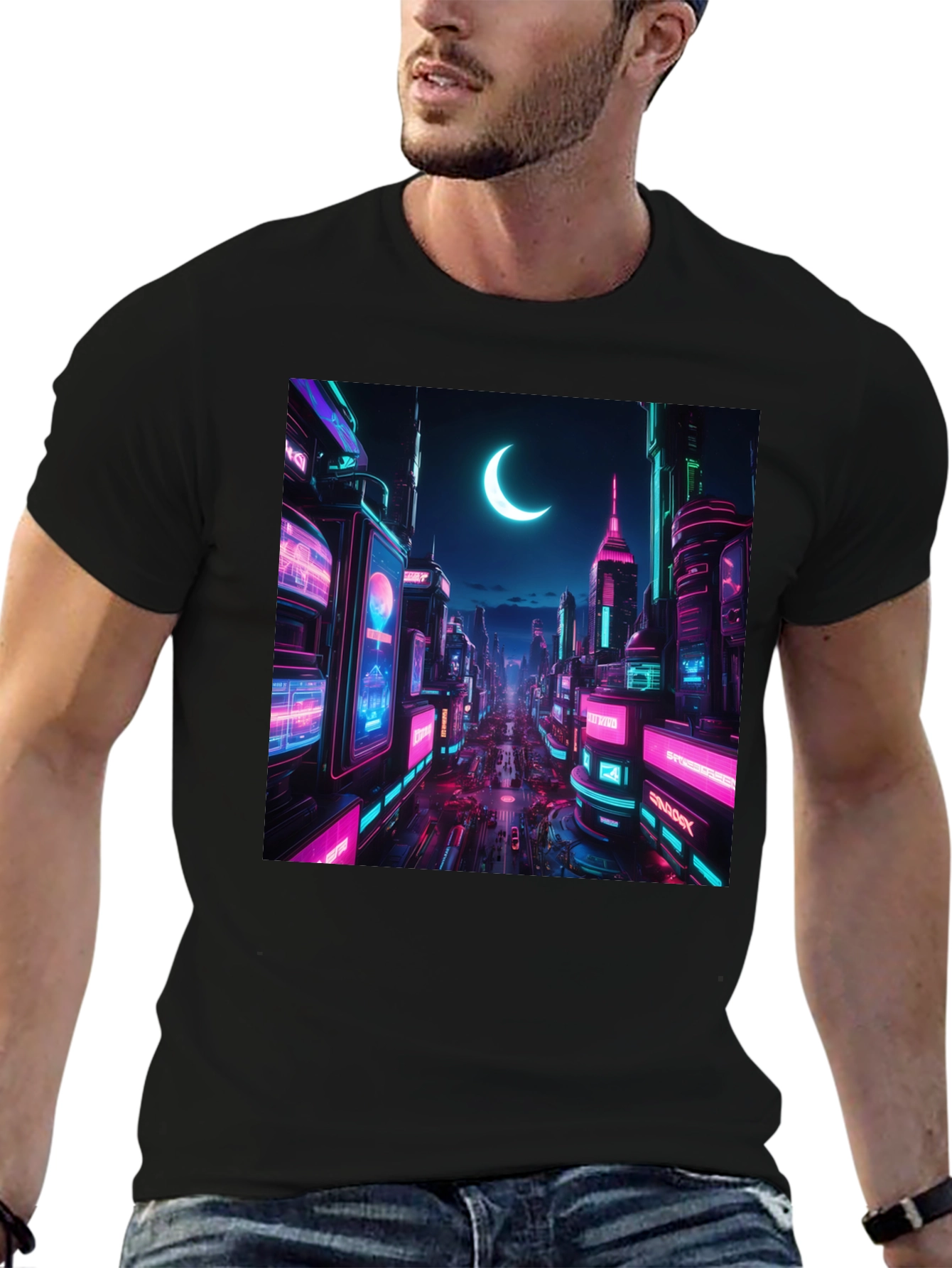 Cyberpunk City T-Shirt