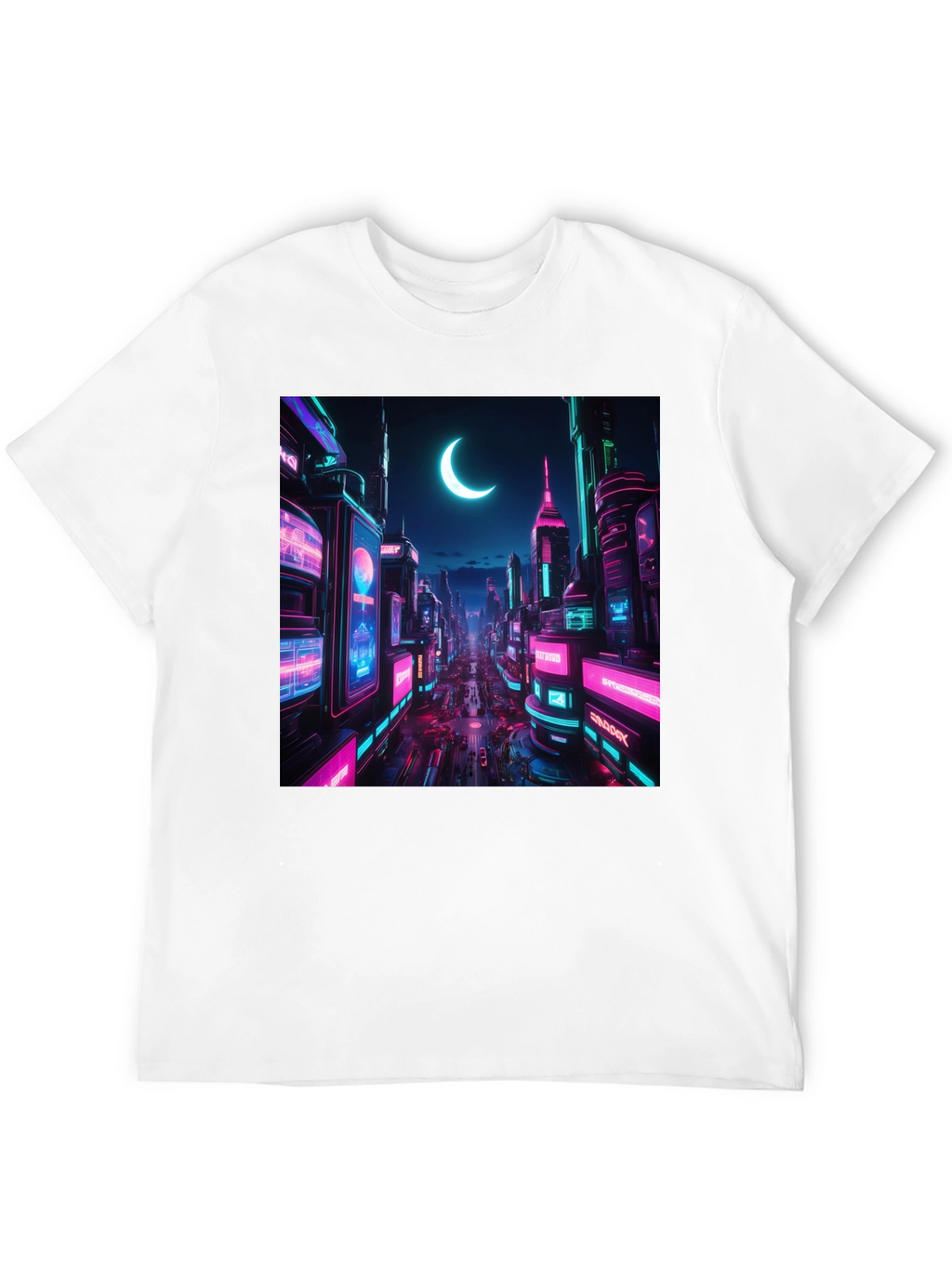 Cyberpunk City T-Shirt