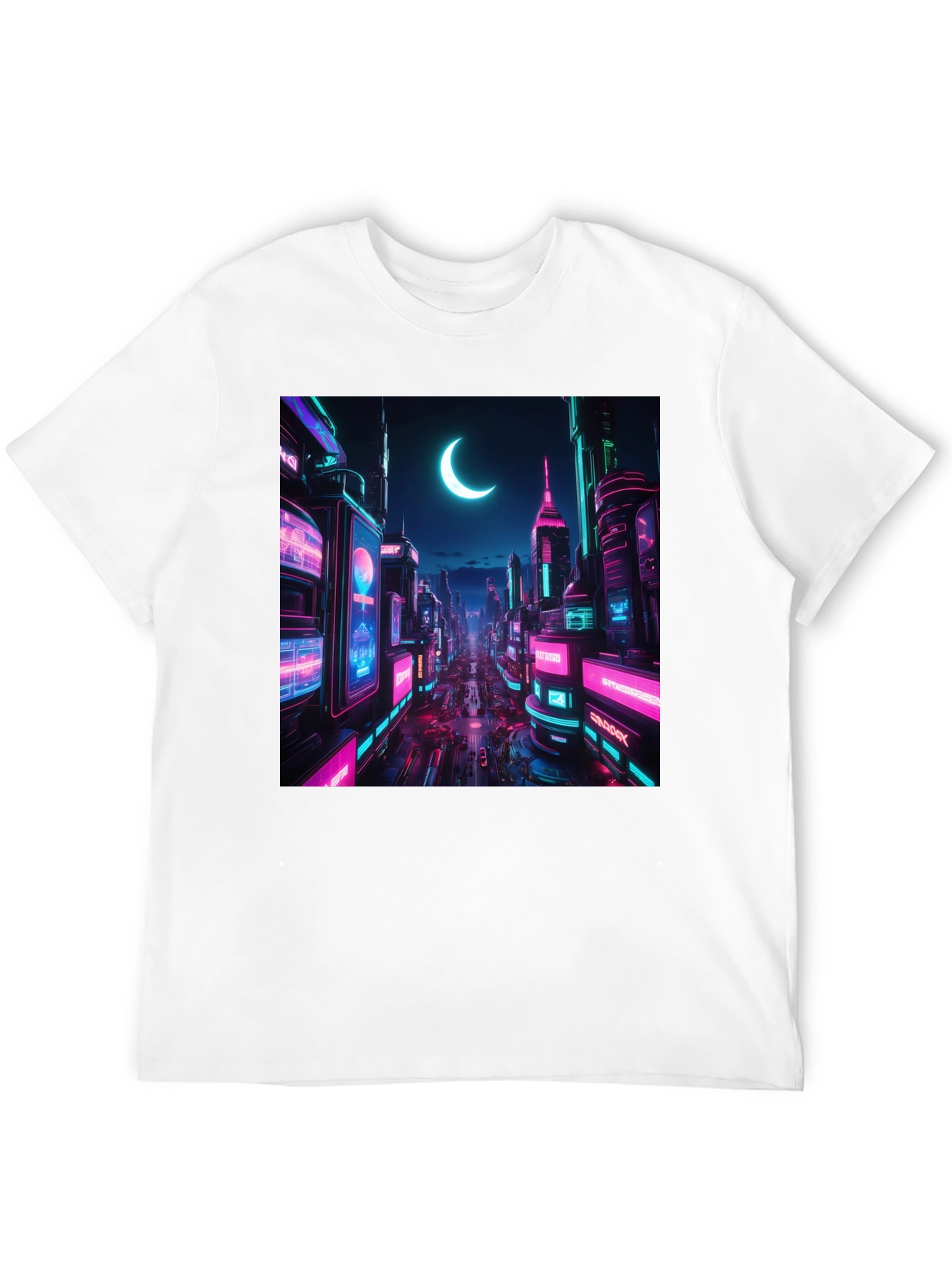 Cyberpunk City T-Shirt