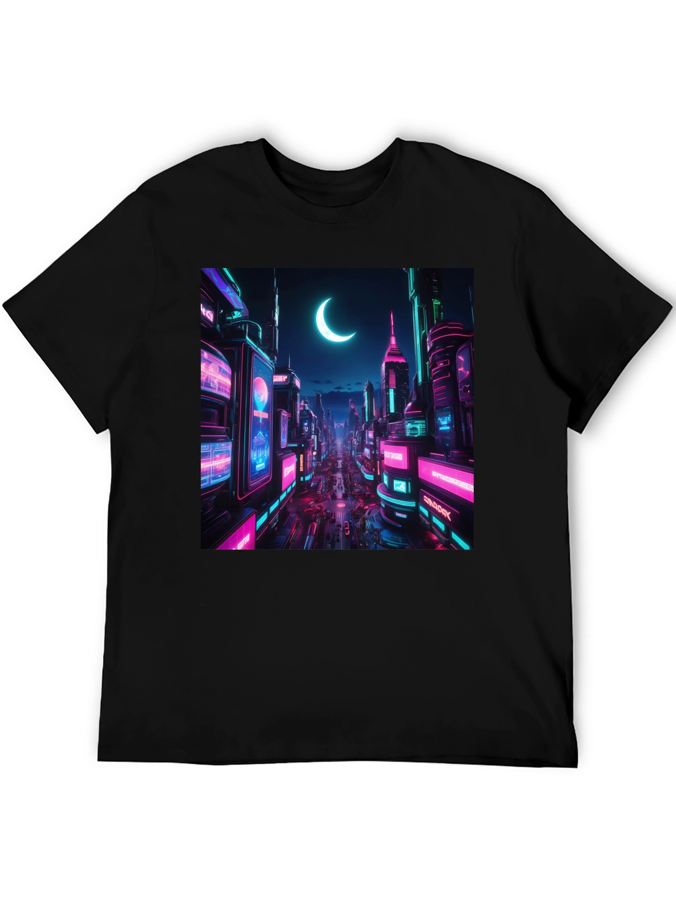 Cyberpunk City T-Shirt