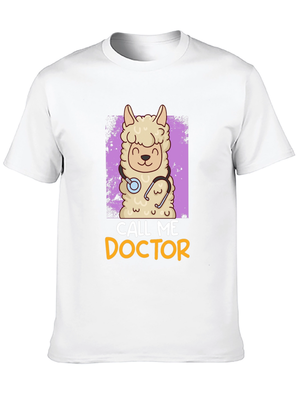 Llama Doctor T-Shirt - Funny Animal Tee