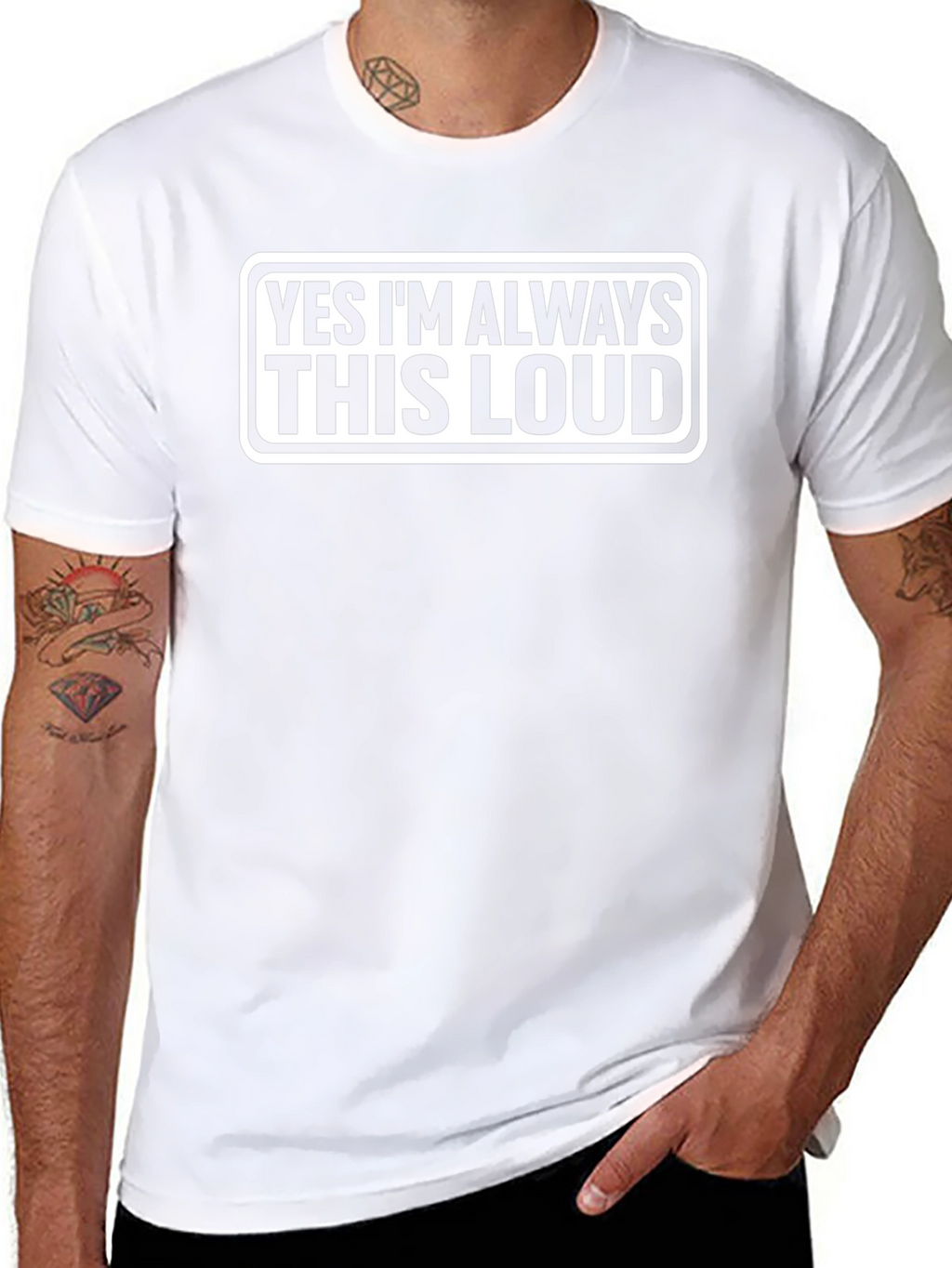 Always This Loud Funny Graphic Tee