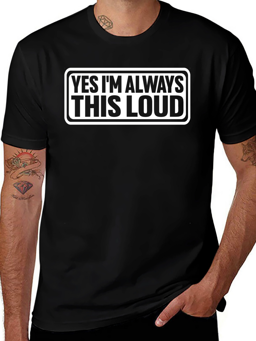 Always This Loud Funny Graphic Tee