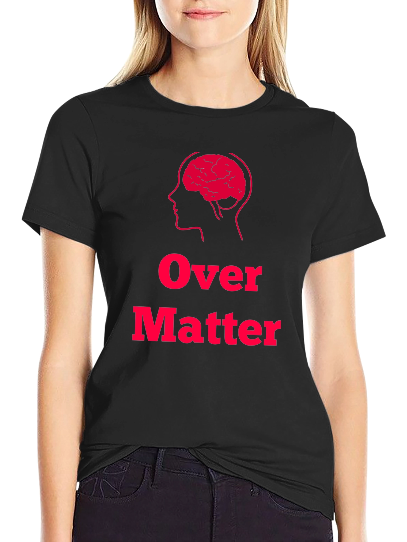 Brain Over Matter Graphic Tee - Thinkers T-Shirt