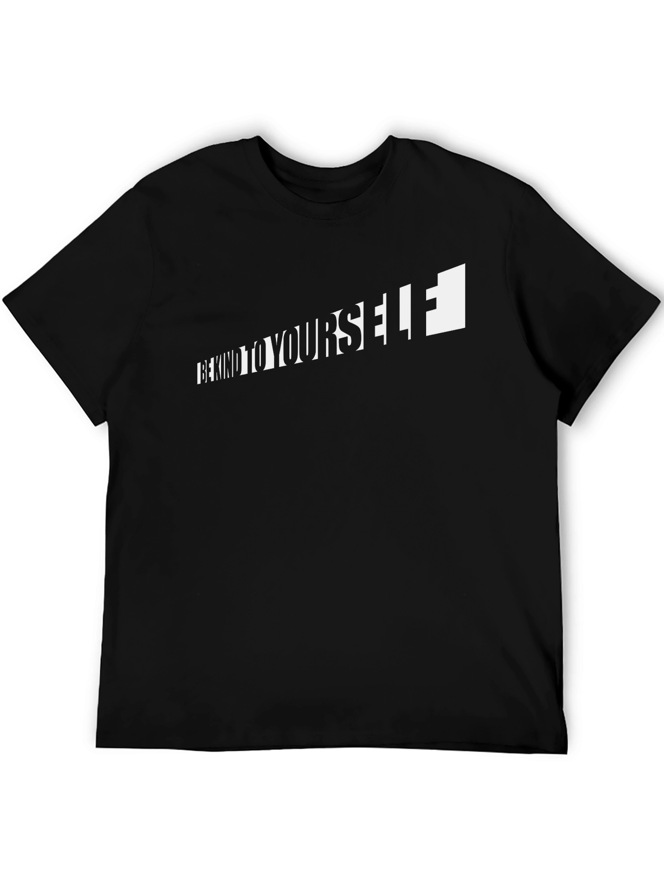 Be Kind to Yourself Graphic Tee - Black