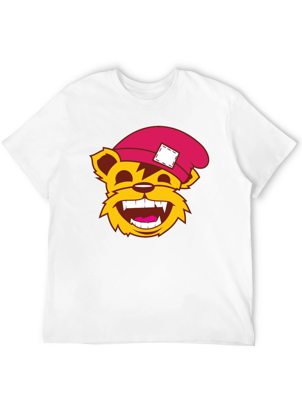 Cartoon Bear T-Shirt - Fun Graphic Tee