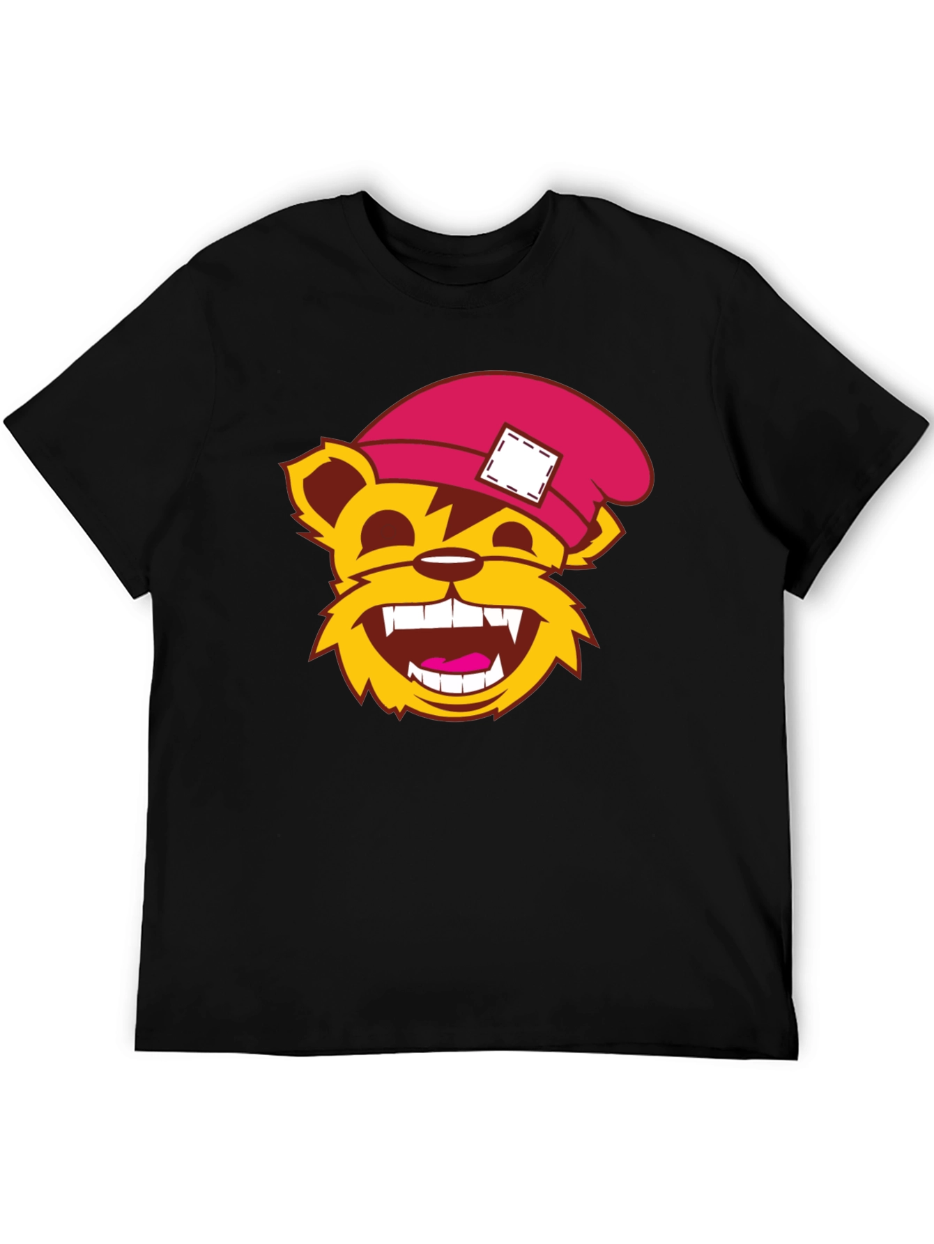 Cartoon Bear T-Shirt - Fun Graphic Tee