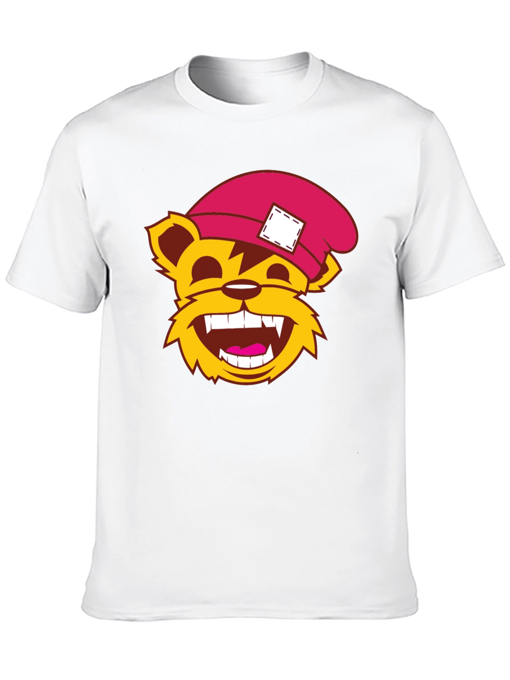Cartoon Bear T-Shirt - Fun Graphic Tee