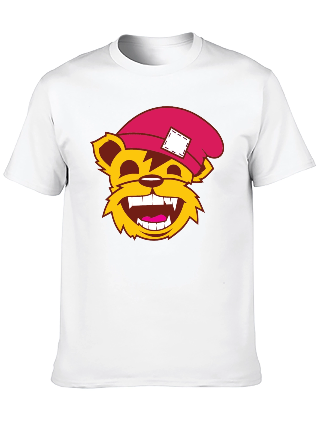 Cartoon Bear T-Shirt - Fun Graphic Tee