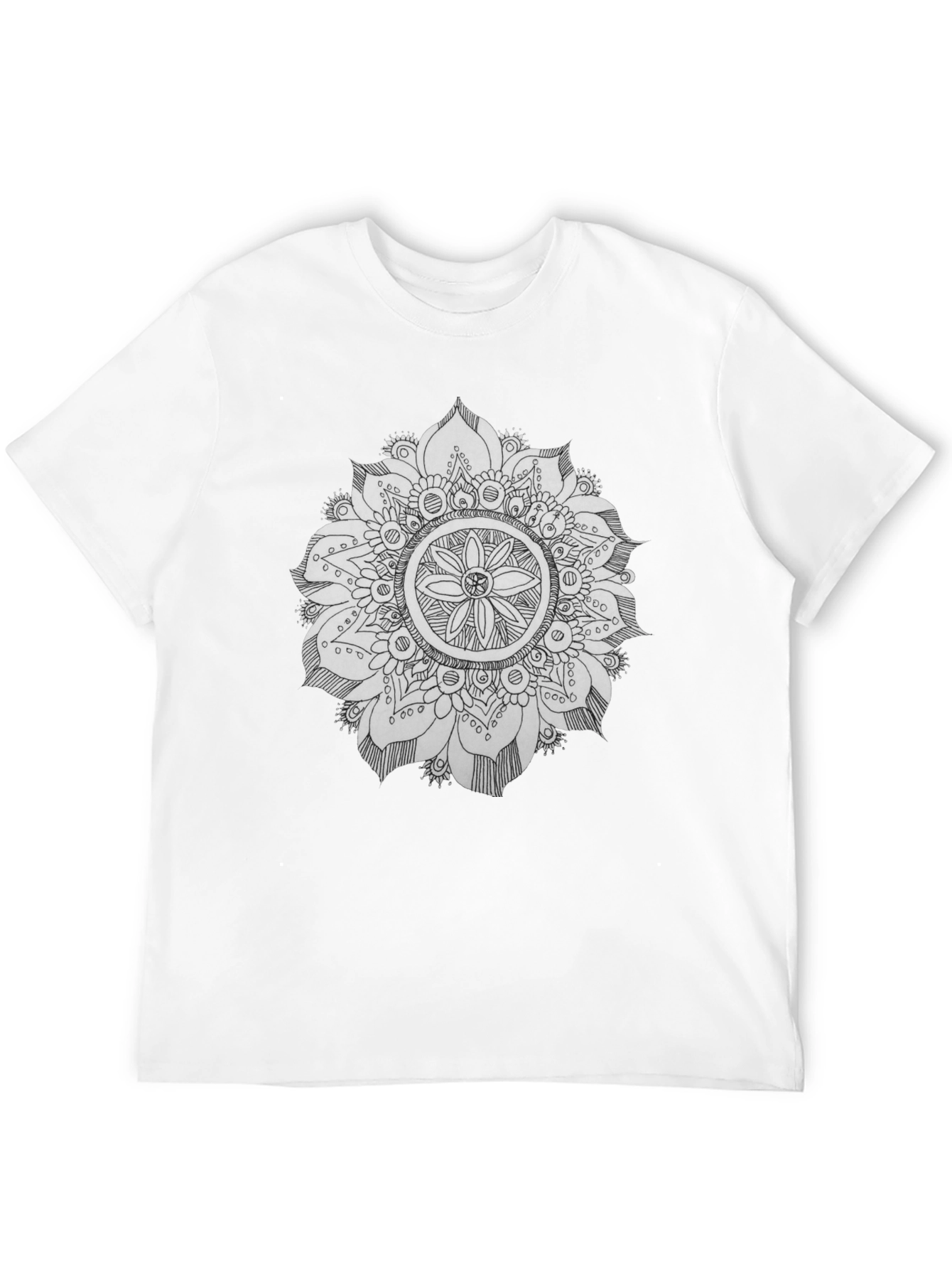 Black Mandala Graphic Tee
