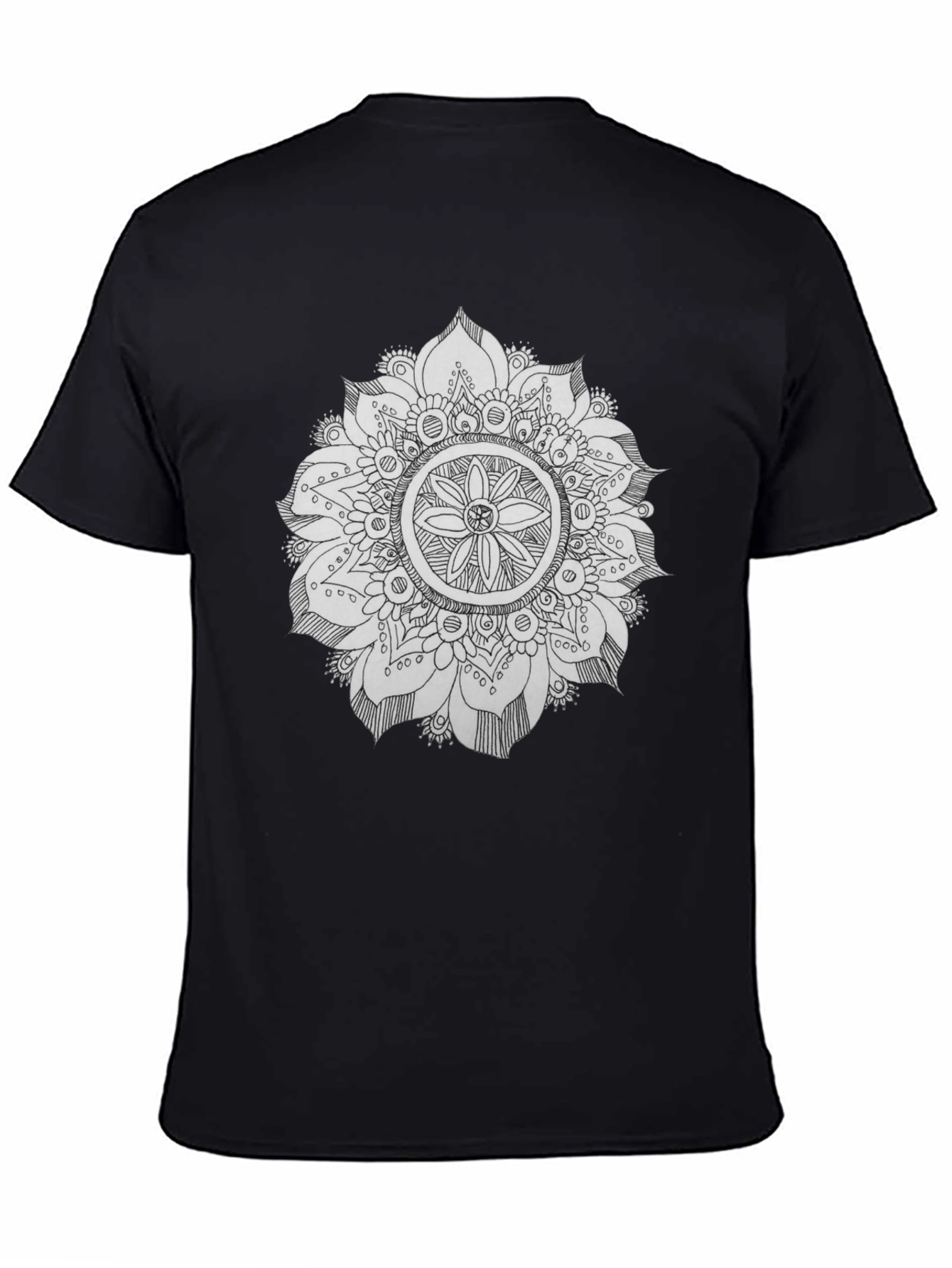 Black Mandala Graphic Tee