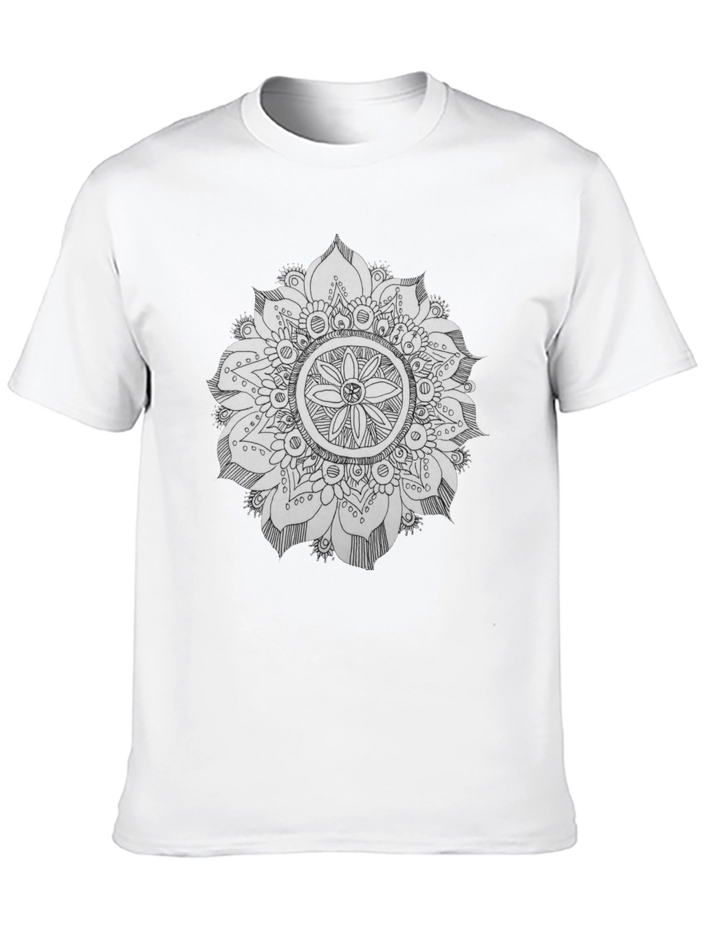 Black Mandala Graphic Tee