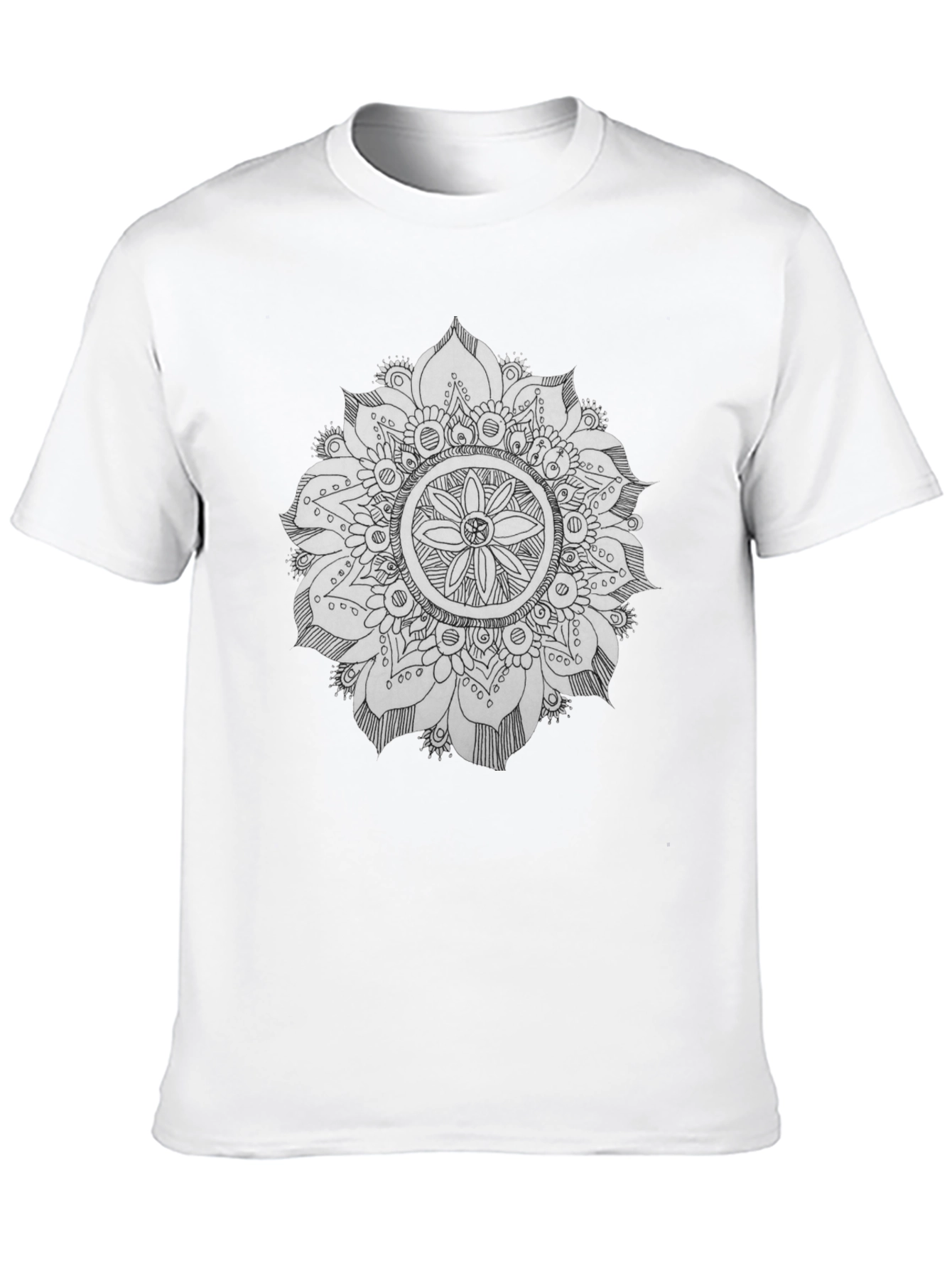 Black Mandala Graphic Tee