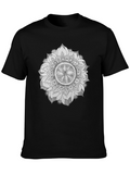 Black Mandala Graphic Tee
