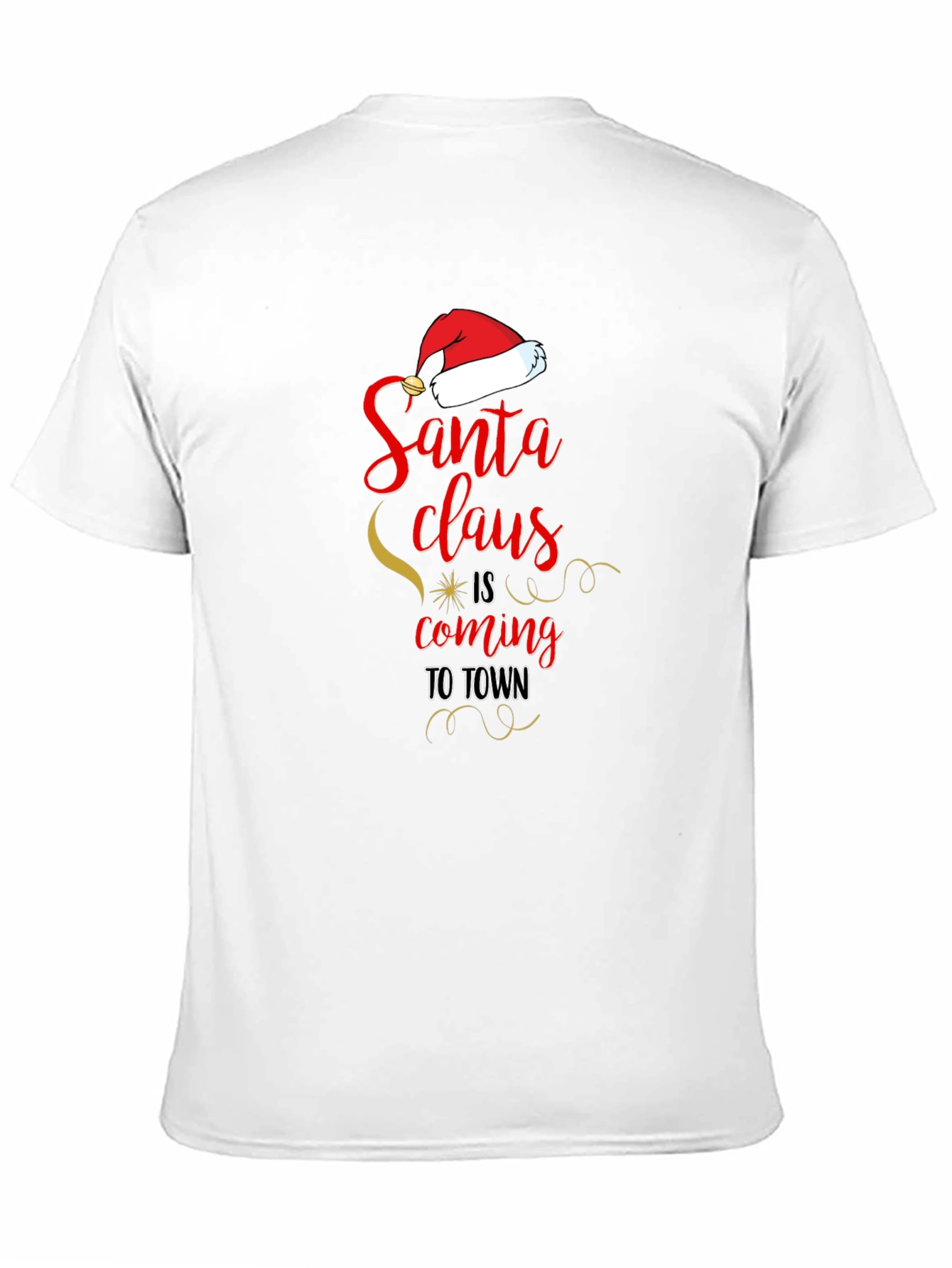 Santa Claus is Coming to Town Christmas T-Shirt