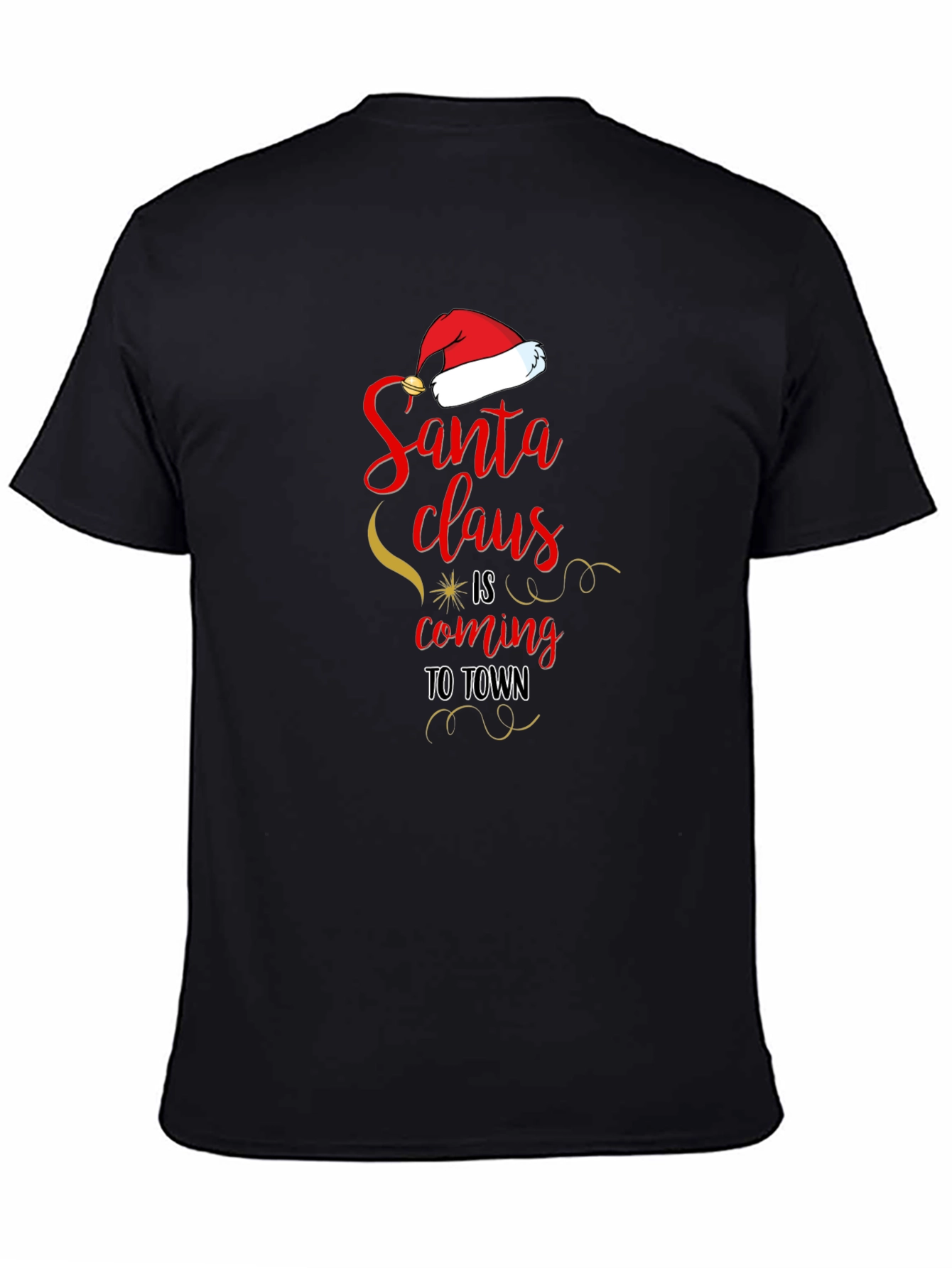 Santa Claus is Coming to Town Christmas T-Shirt