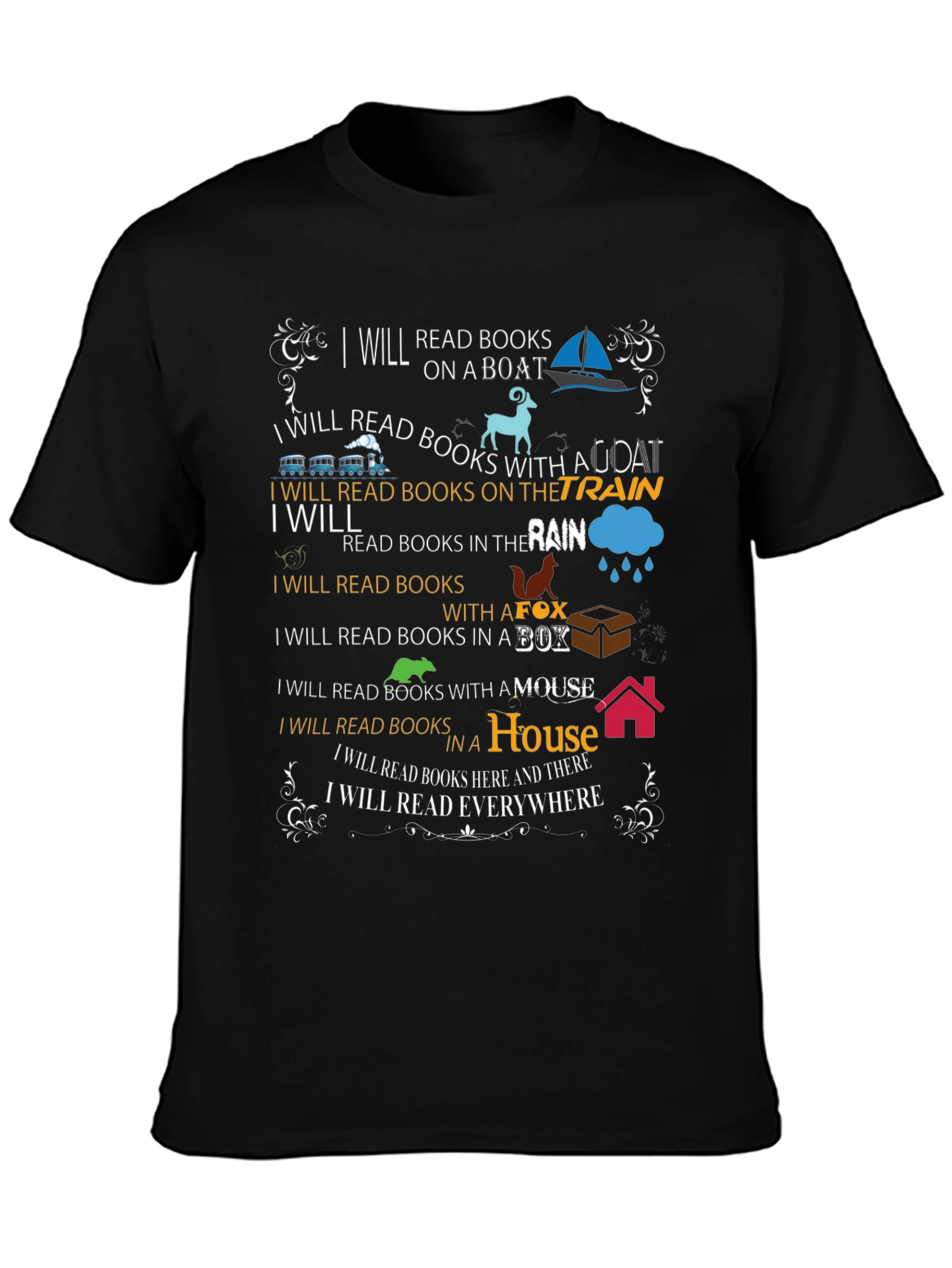 Book Lover T-Shirt: Read Books Everywhere!