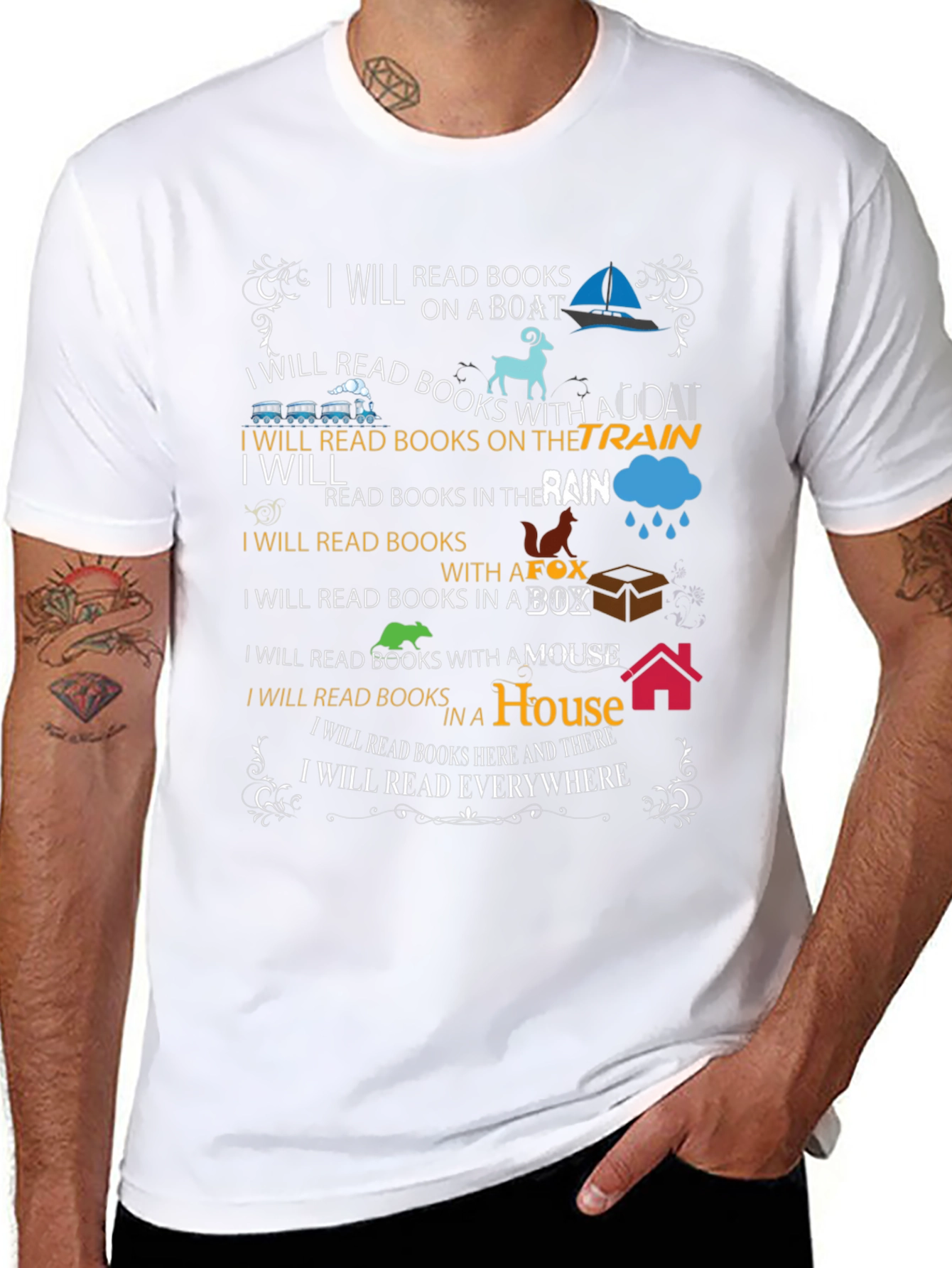 Book Lover T-Shirt: Read Books Everywhere!