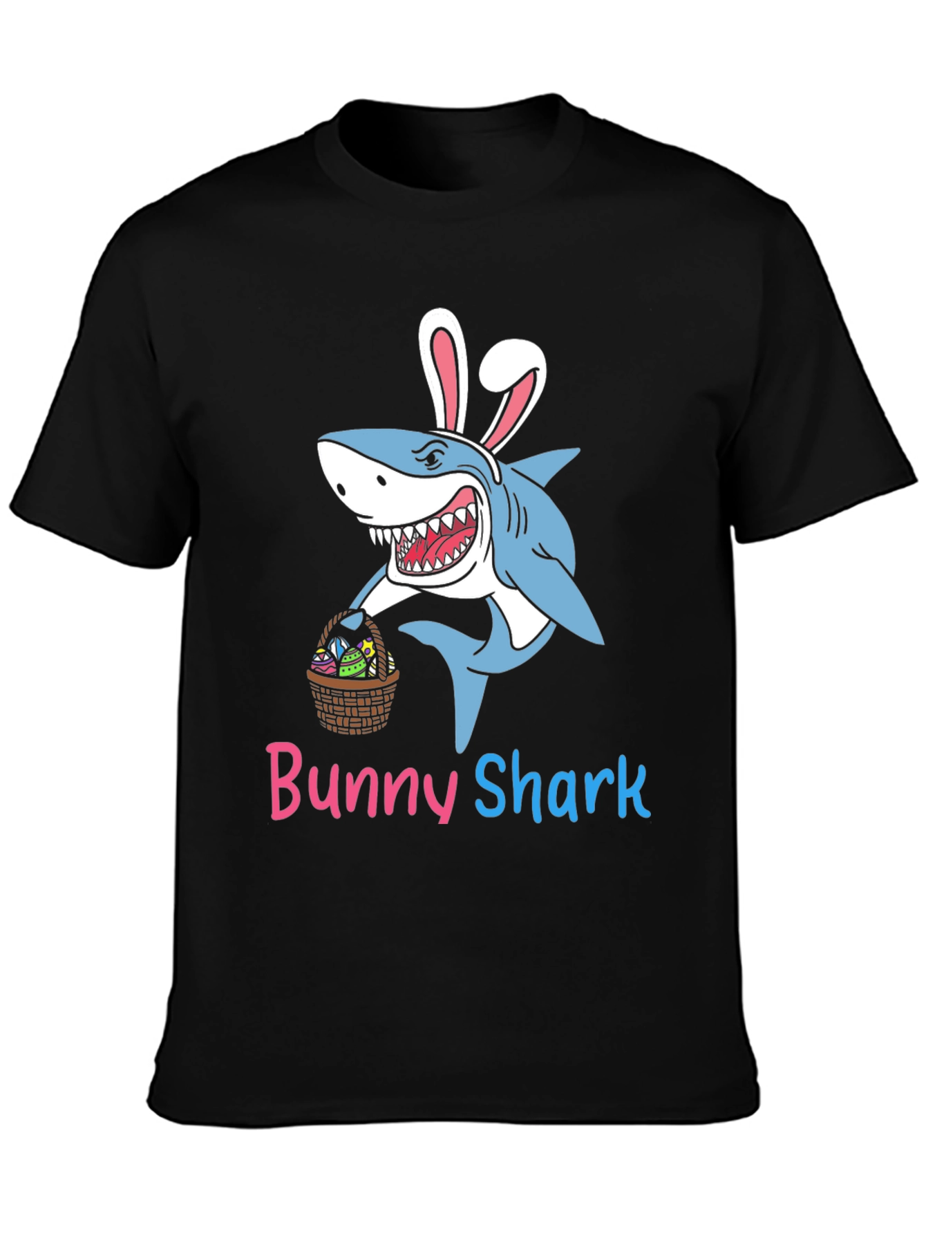 Bunny Shark Easter T-Shirt - Funny Novelty Tee