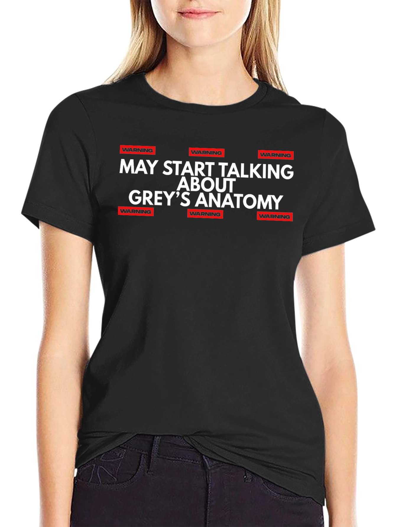 Greys Anatomy Warning T-Shirt