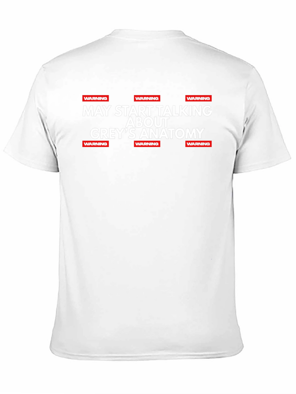 Greys Anatomy Warning T-Shirt