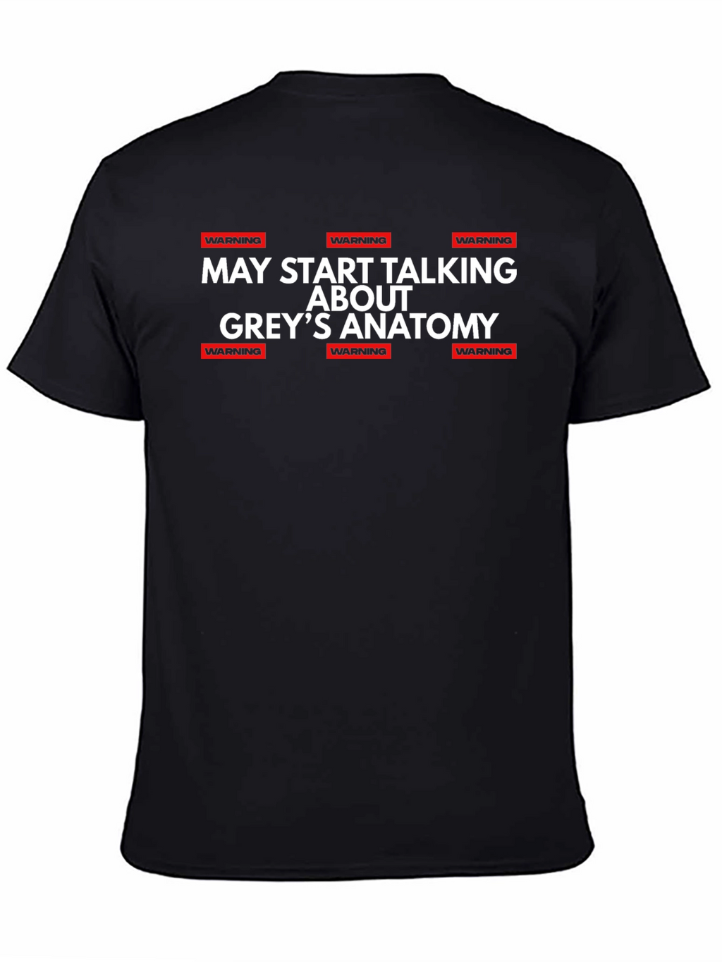 Greys Anatomy Warning T-Shirt